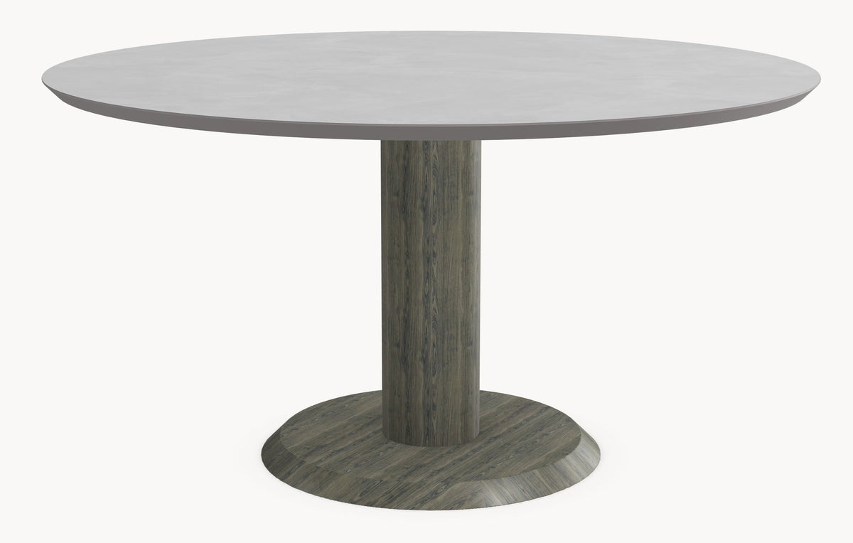 HPL eettafel - Rond - Sol eiken - Japandi