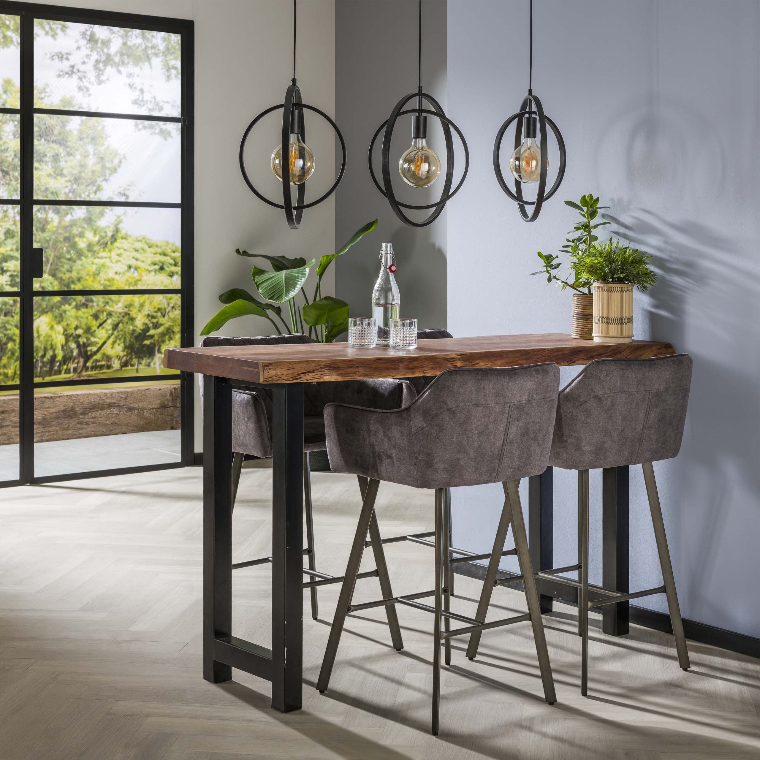 Industrial Home - Boomstam Eettafels