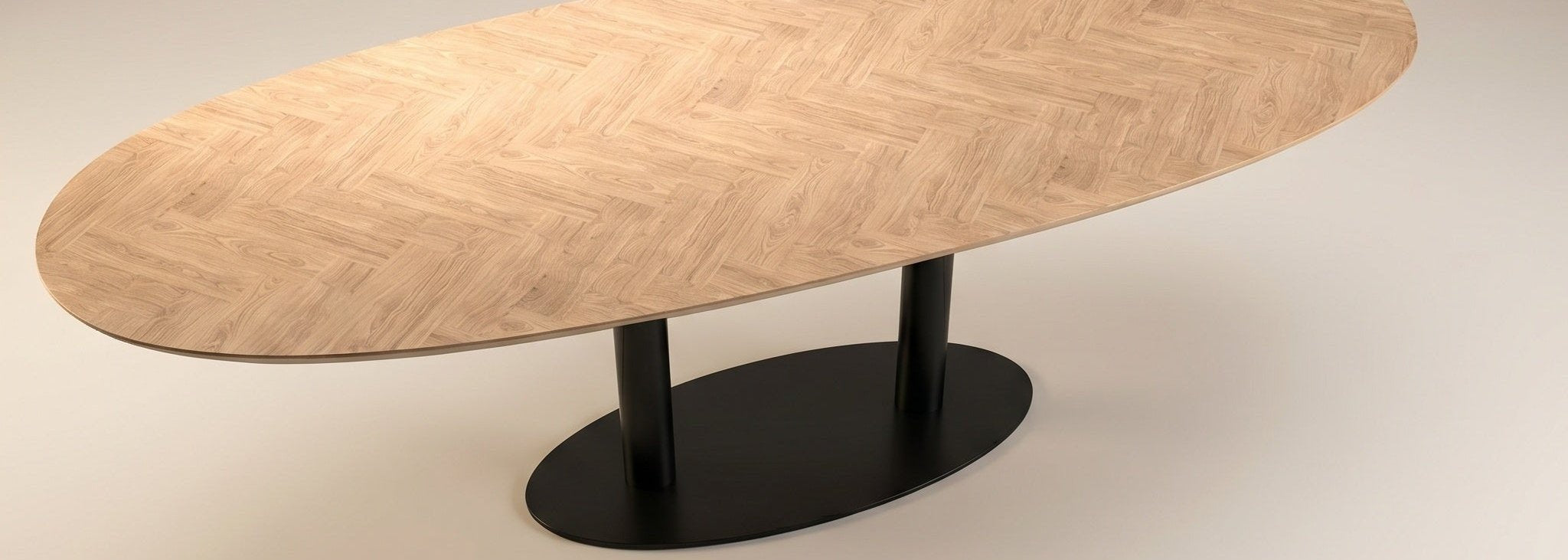 Deens ovale ronde eettafels
