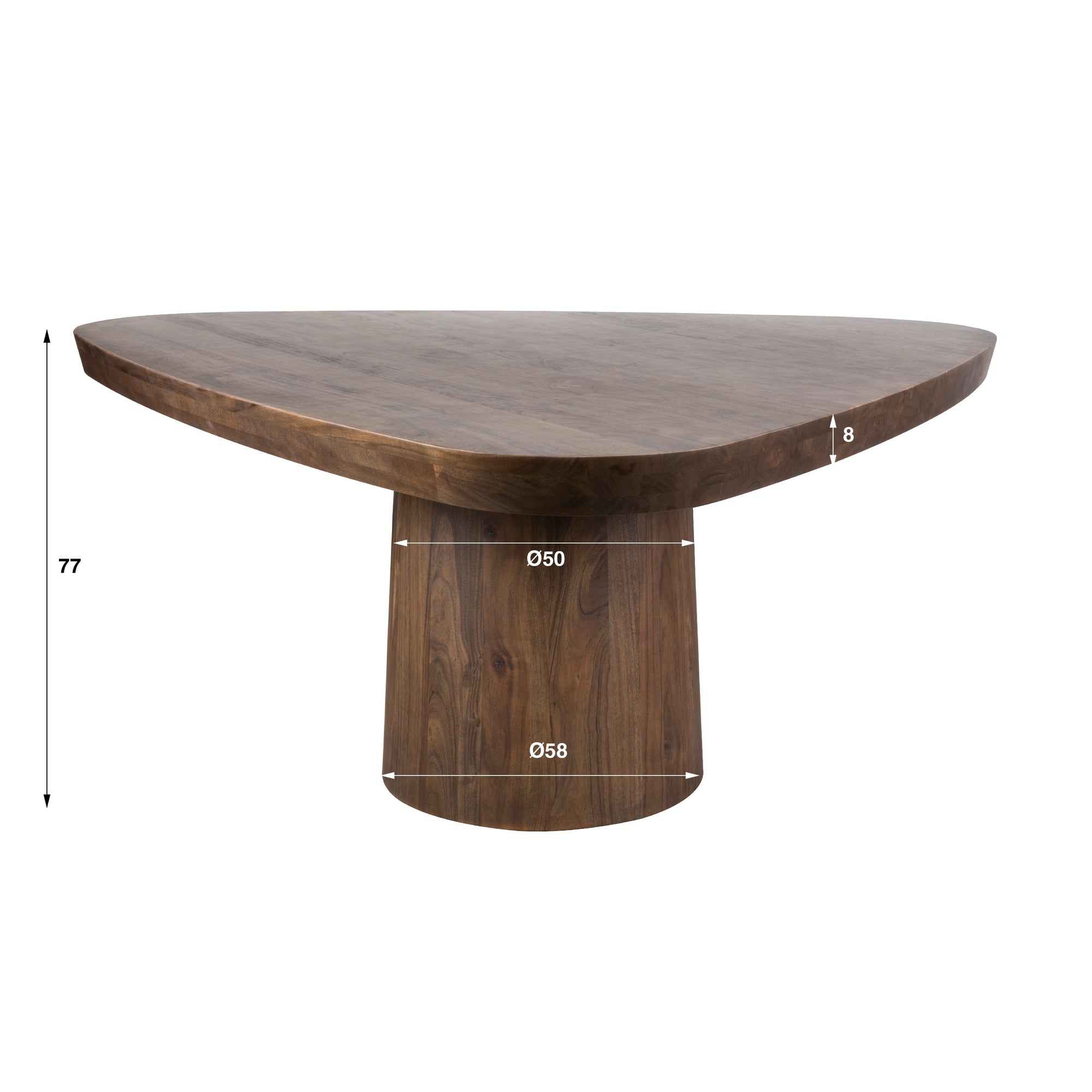 Eettafel Arcadia triangle 165 - foto 7