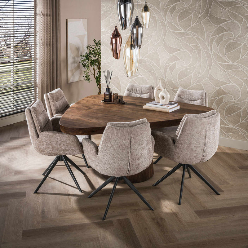Eettafel Arcadia triangle 165