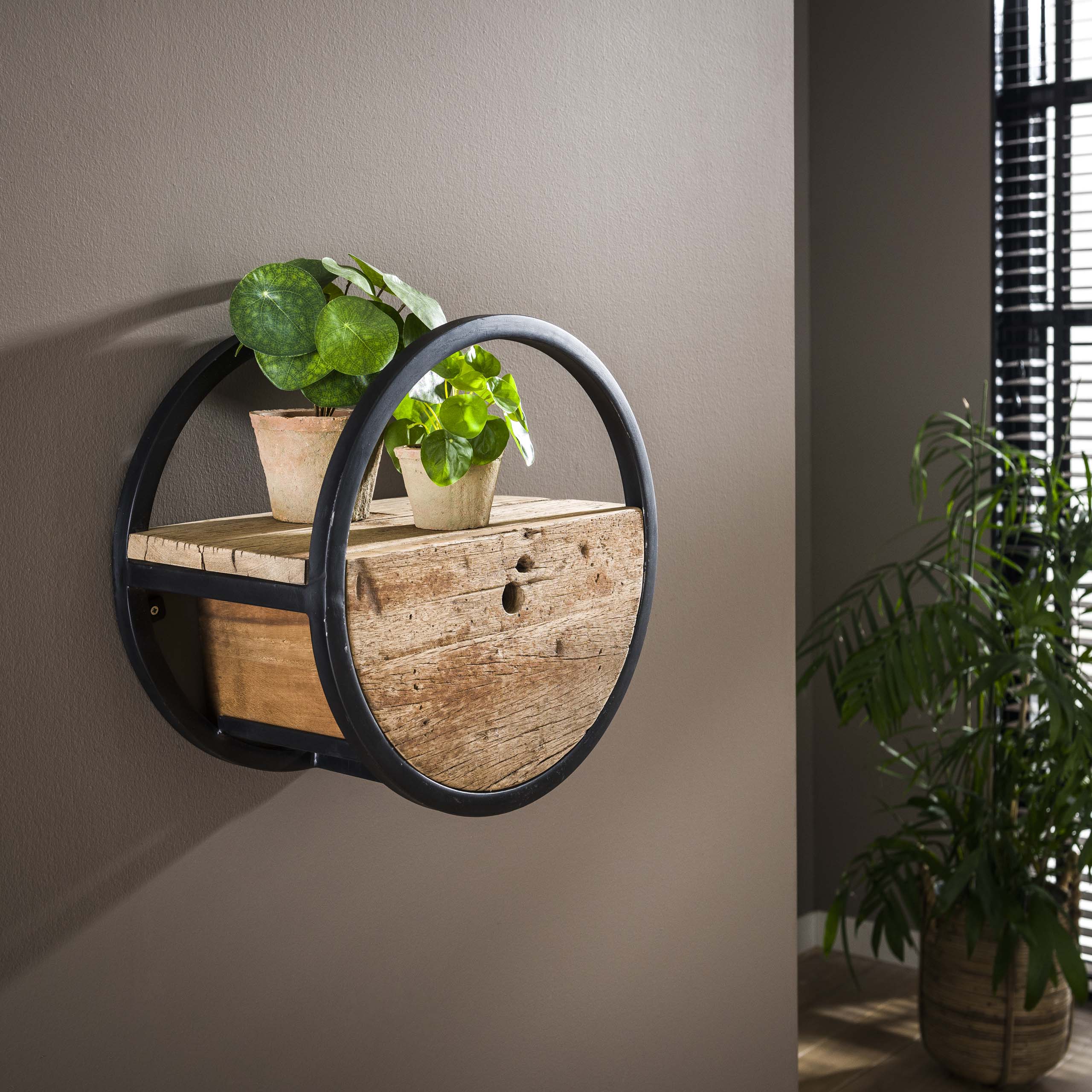Wandschap Circular 1L Ø40