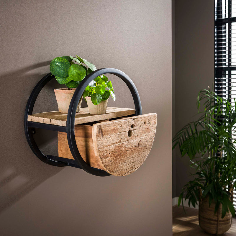 Wandschap Circular 1L Ø40