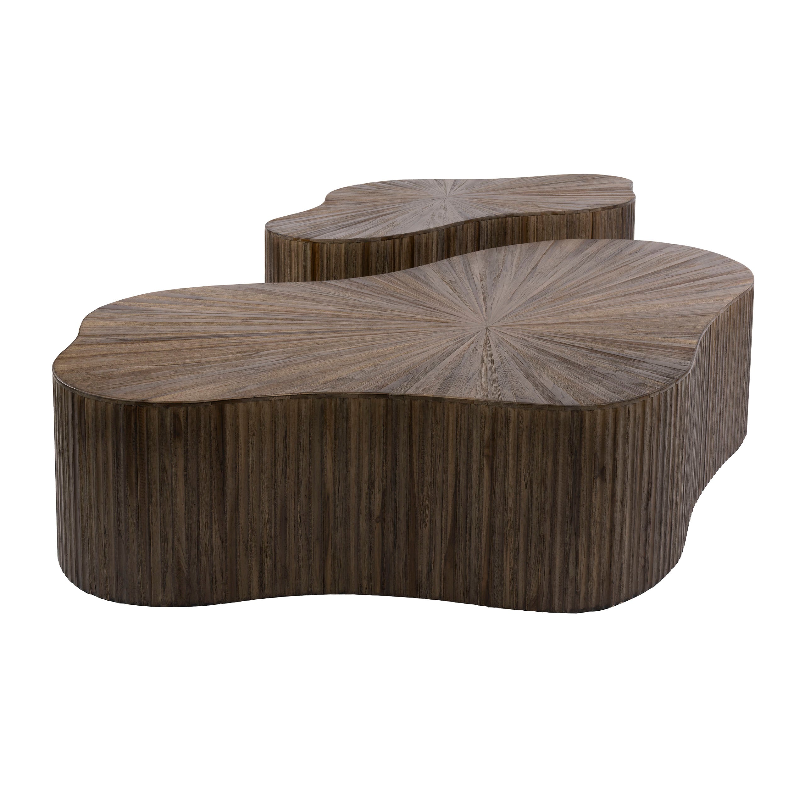 Salontafel Maya Teak XL shamrock set/2