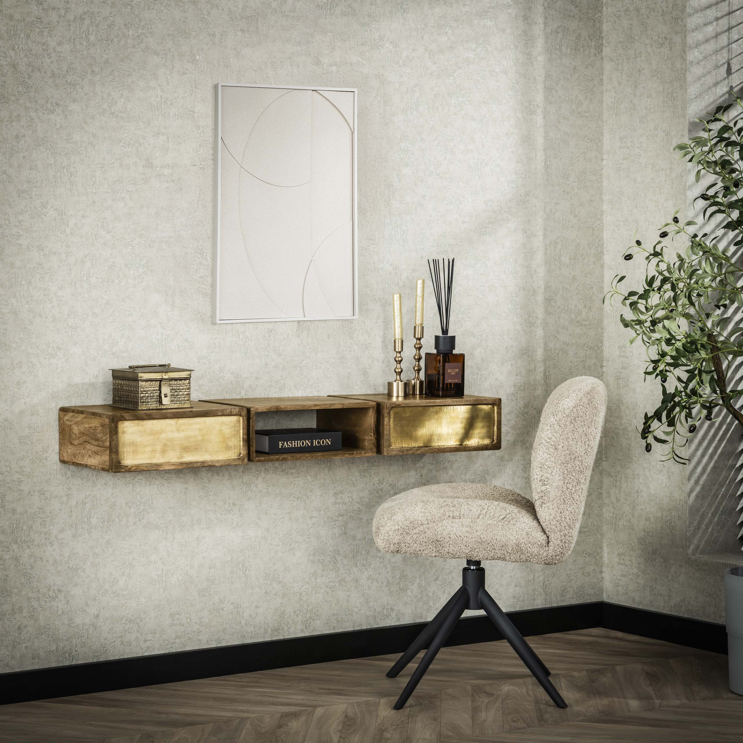 Kaptafel Brass 2L