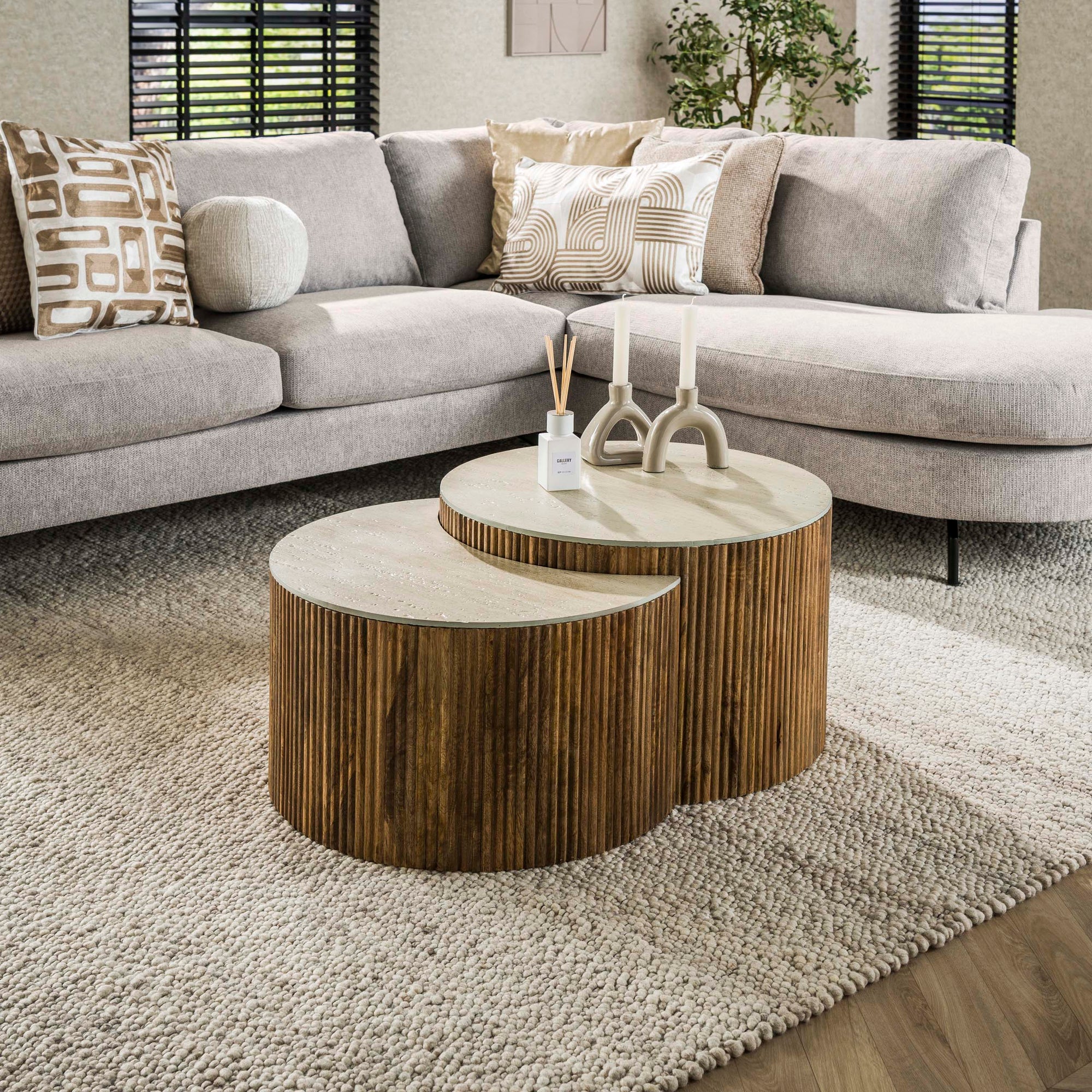 Salontafel Nuovo half rond set/2 - foto 5