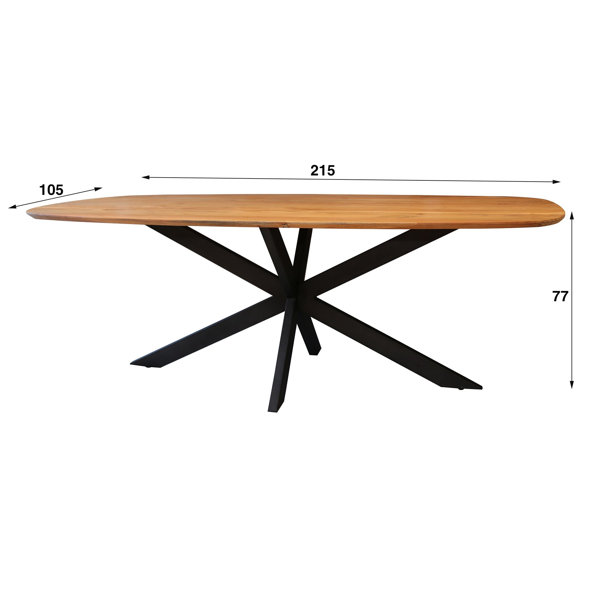 Dining Table Arhus Solid 215