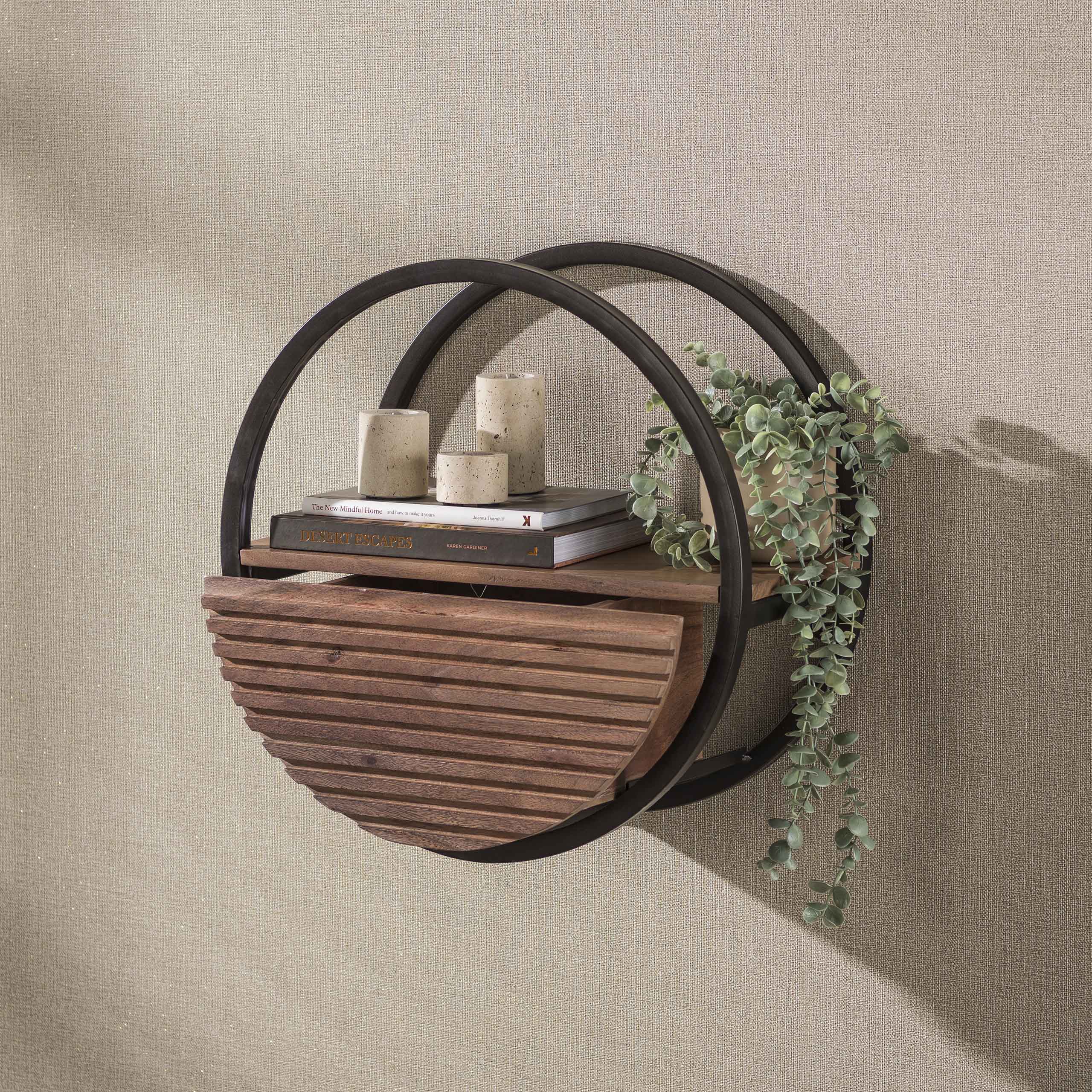 Wandschap Circular 1L Ø50