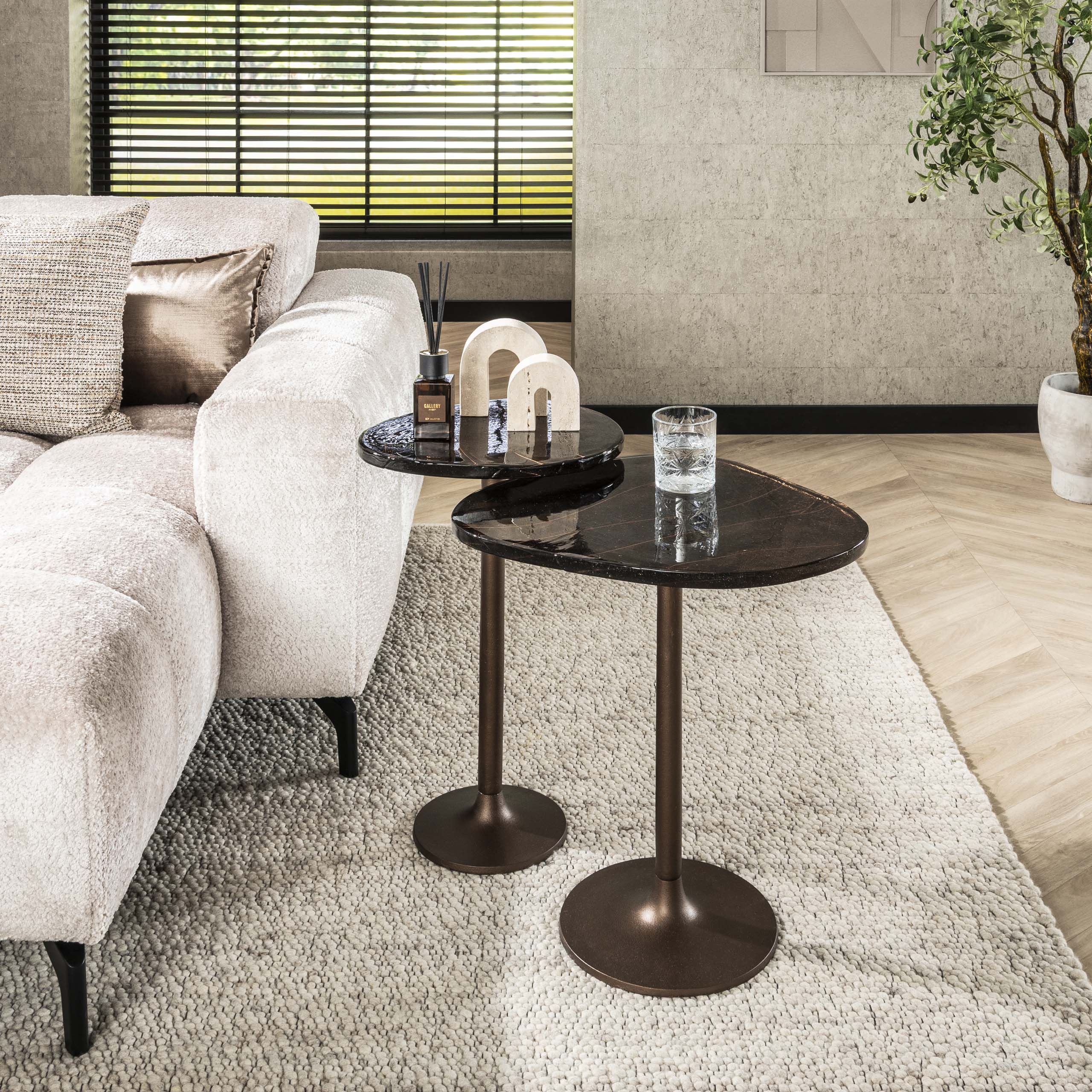 Bijzettafel Eclipse hoog