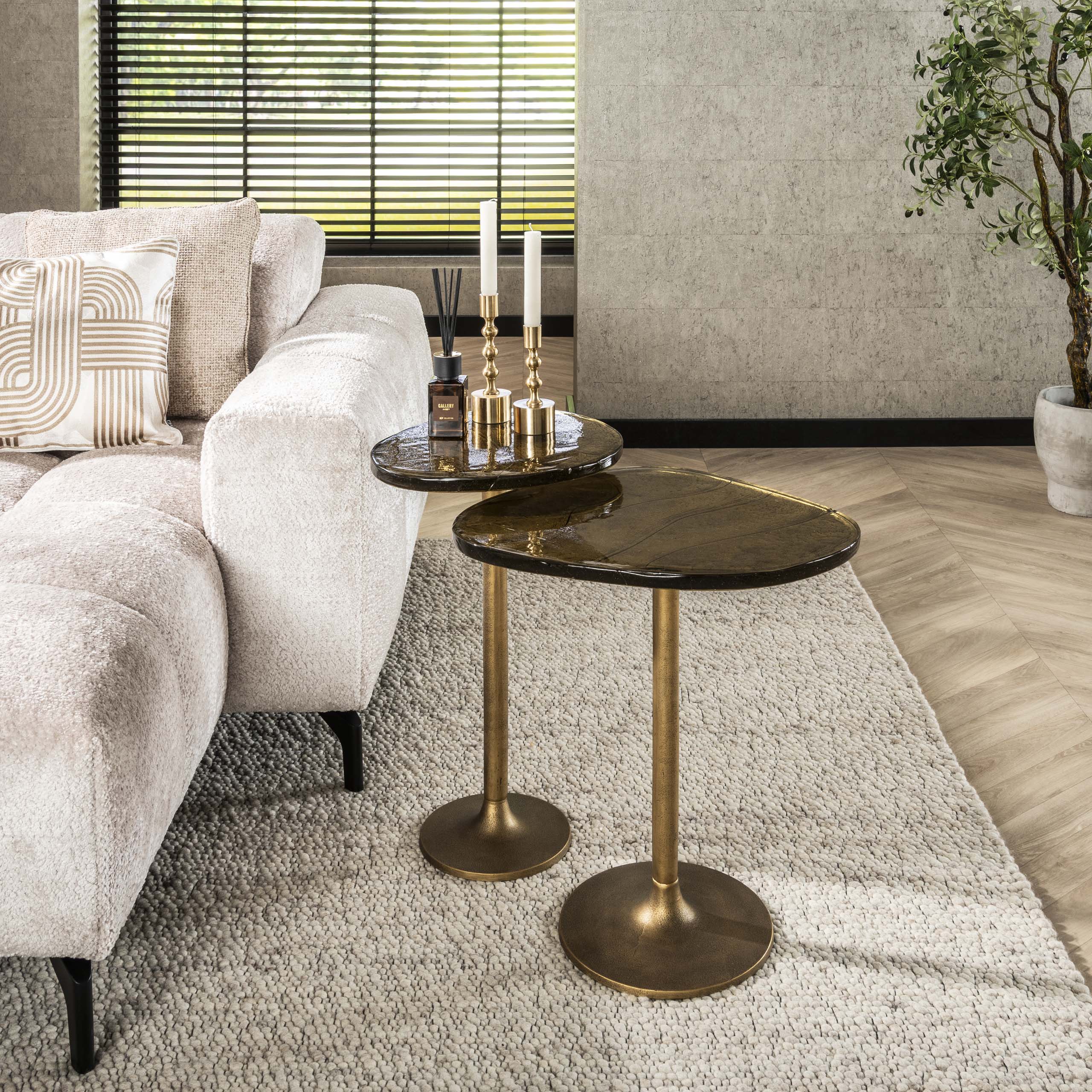 Bijzettafel Eclipse hoog