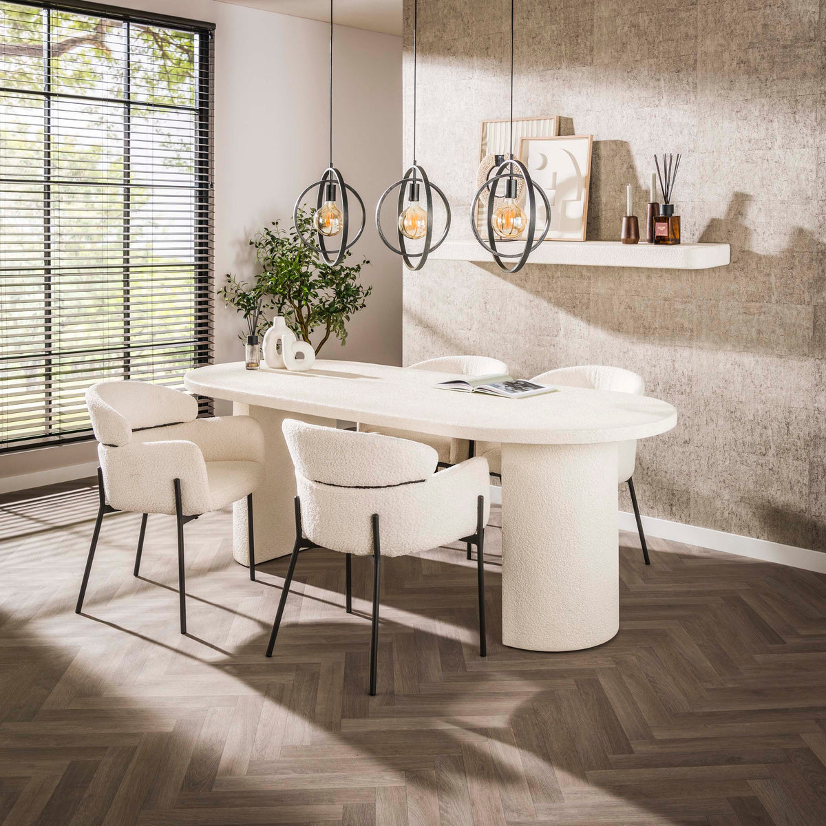 Eettafel Arch Stone 215