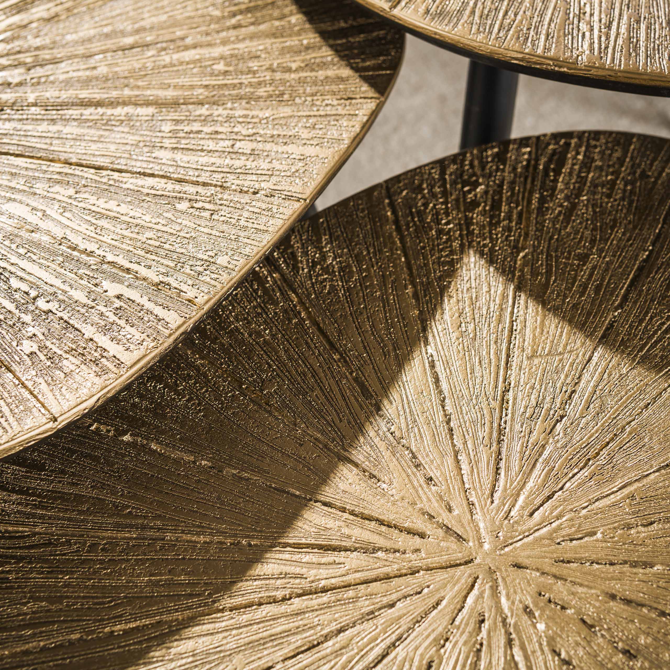 Salontafel Ray niervormig set/2