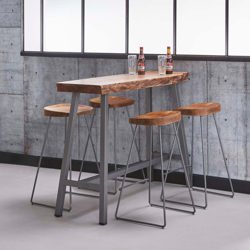 Barstoel Wooden Seat VPE4