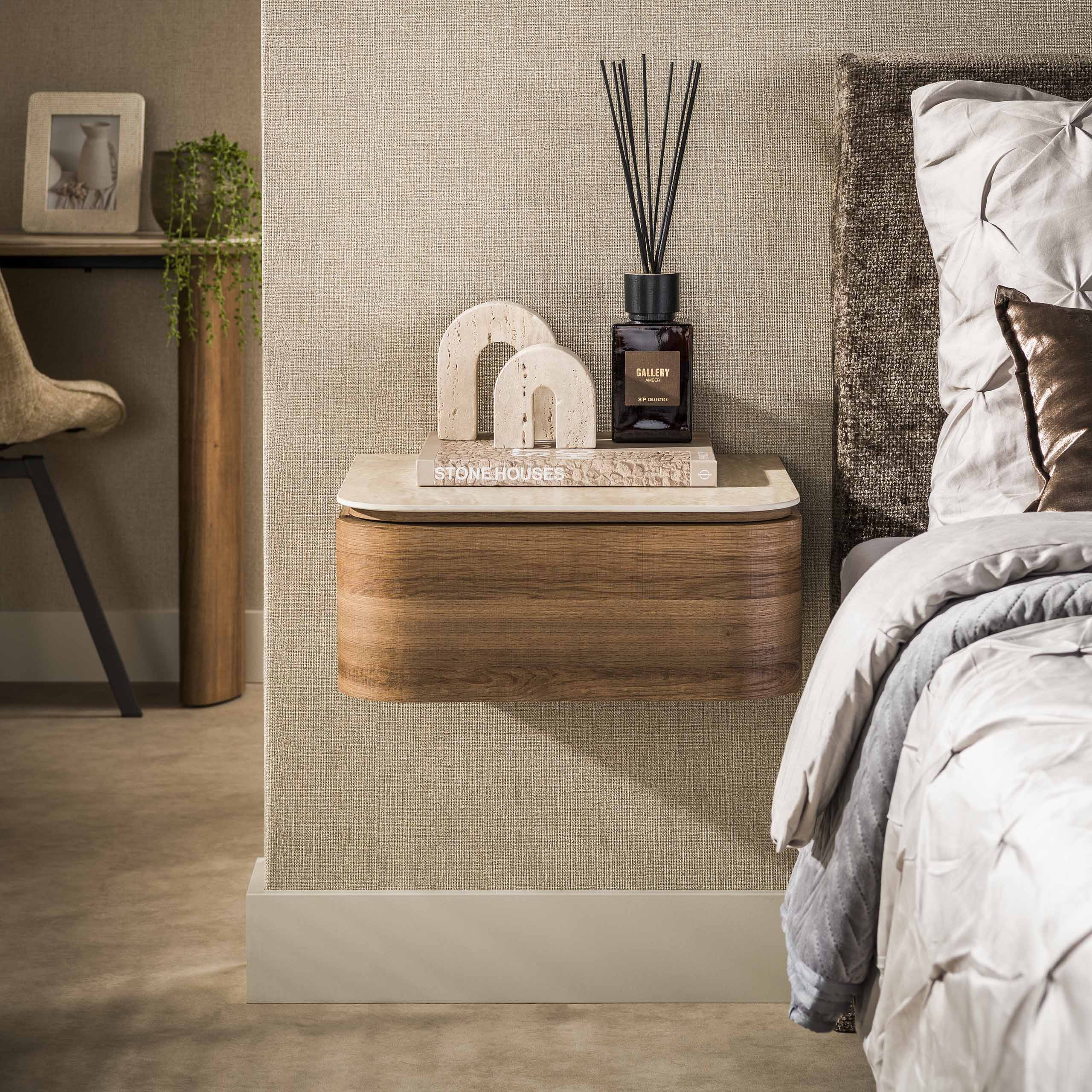 Nachtkastje Cassetto zwevend 1L