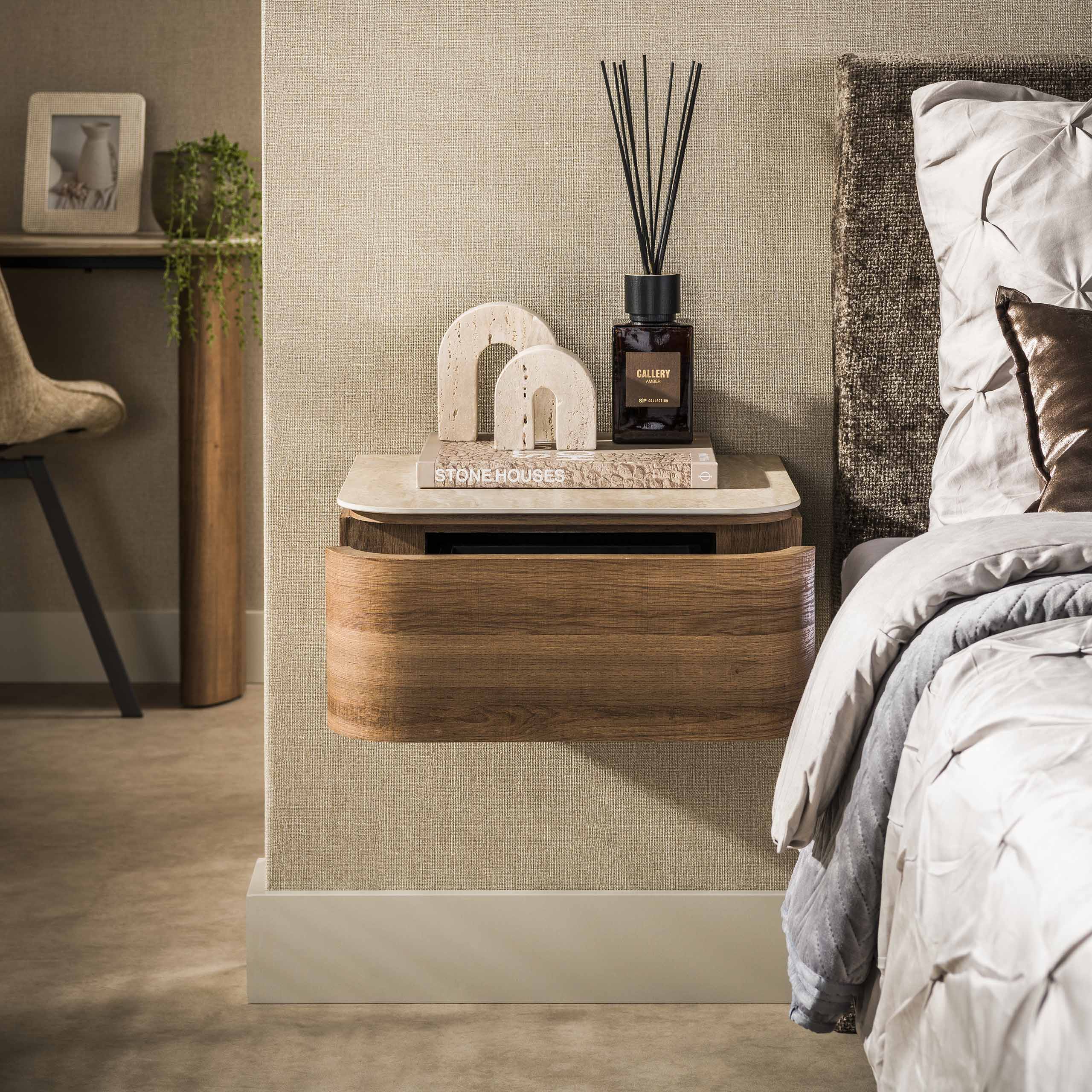 Nachtkastje Cassetto zwevend 1L