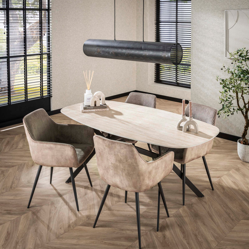 Eettafel Romano 180