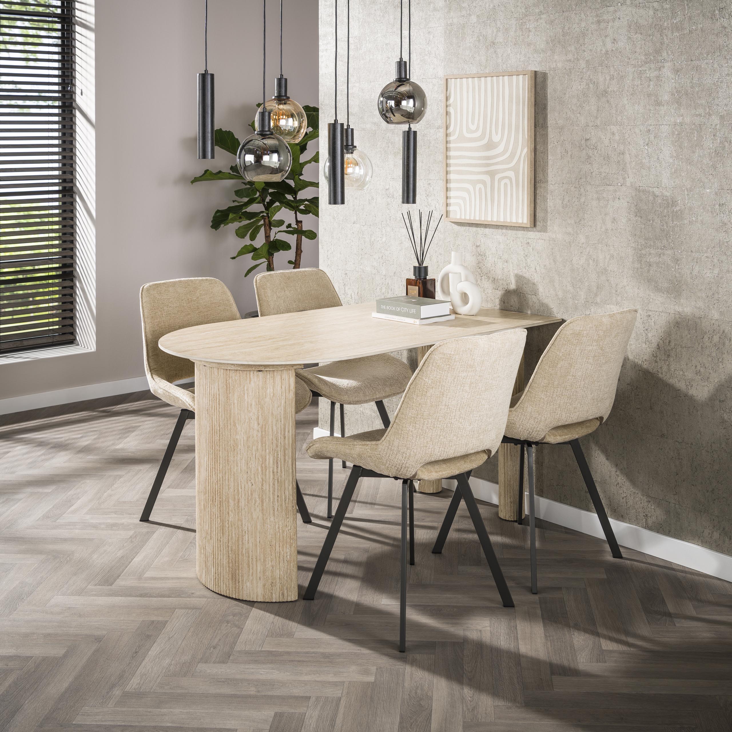 Eettafel Romano Arch 1-side 140