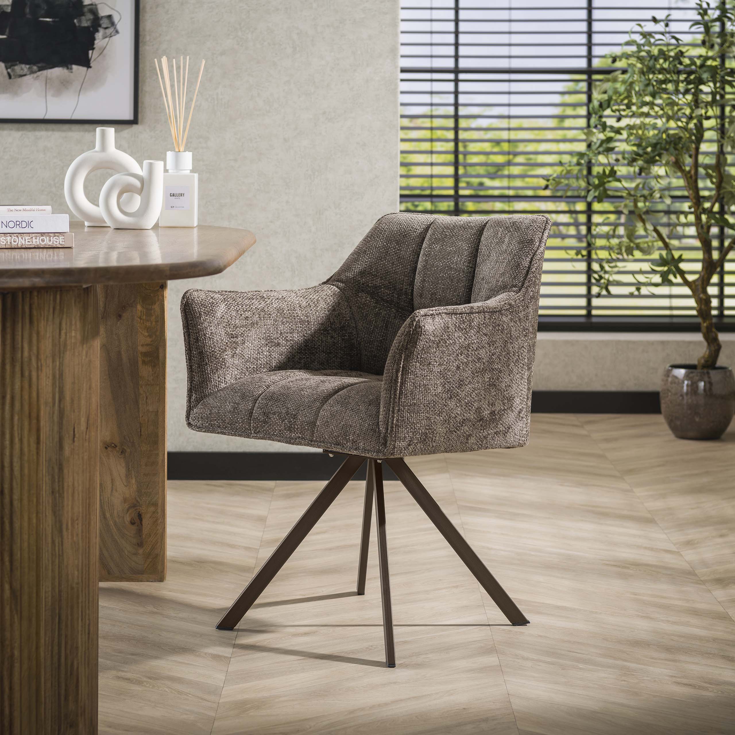 Armchair Grid swivel VPE2 (2 pieces)