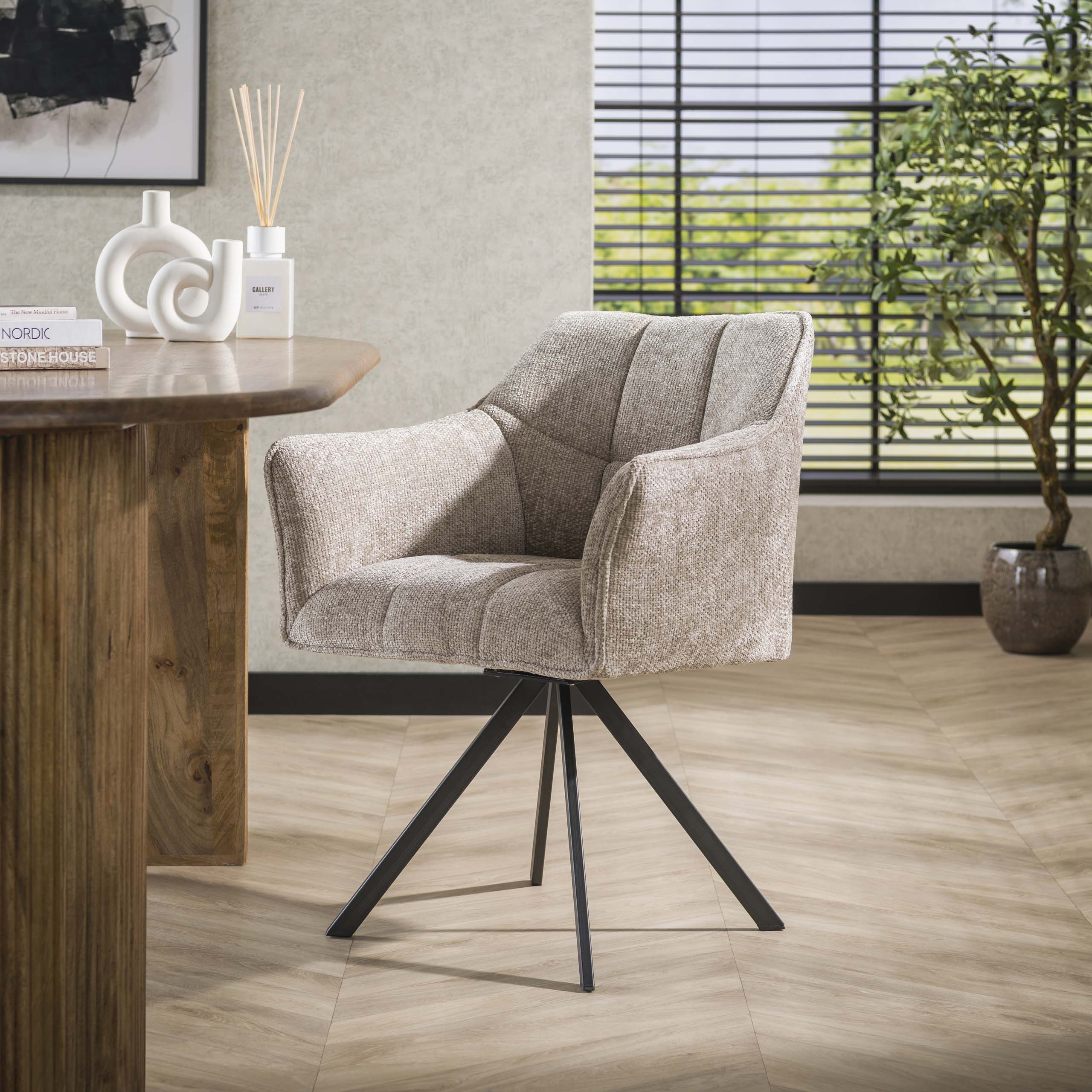 Armchair Grid swivel VPE2 (2 pieces)