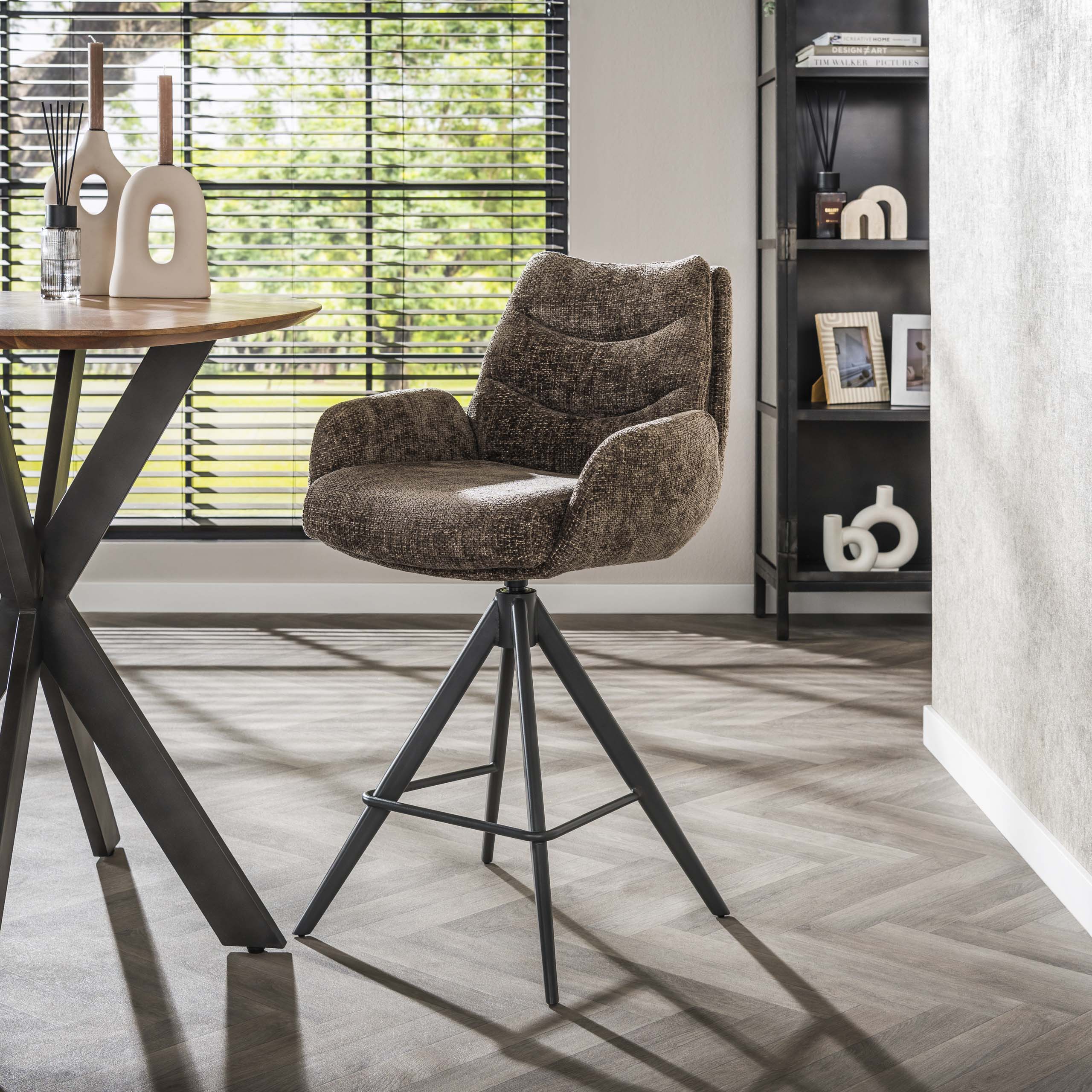 Lounge Swivel Bar Stool VE2 (2 pieces)