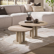Salontafel Selvo rond set/2