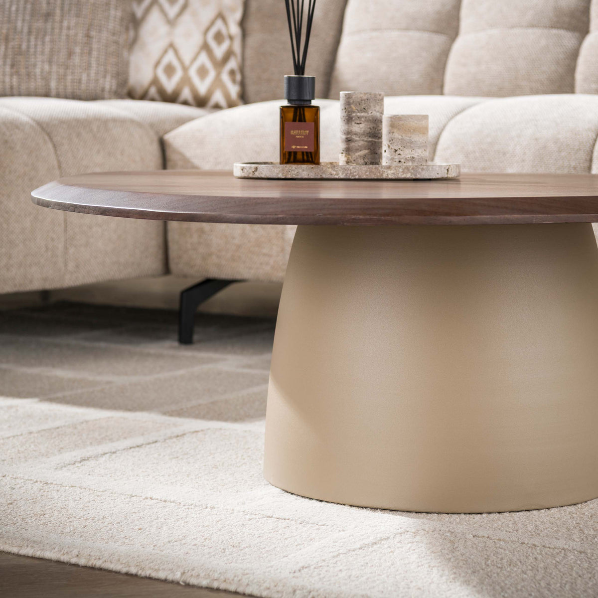 Salontafel Dune driehoekig