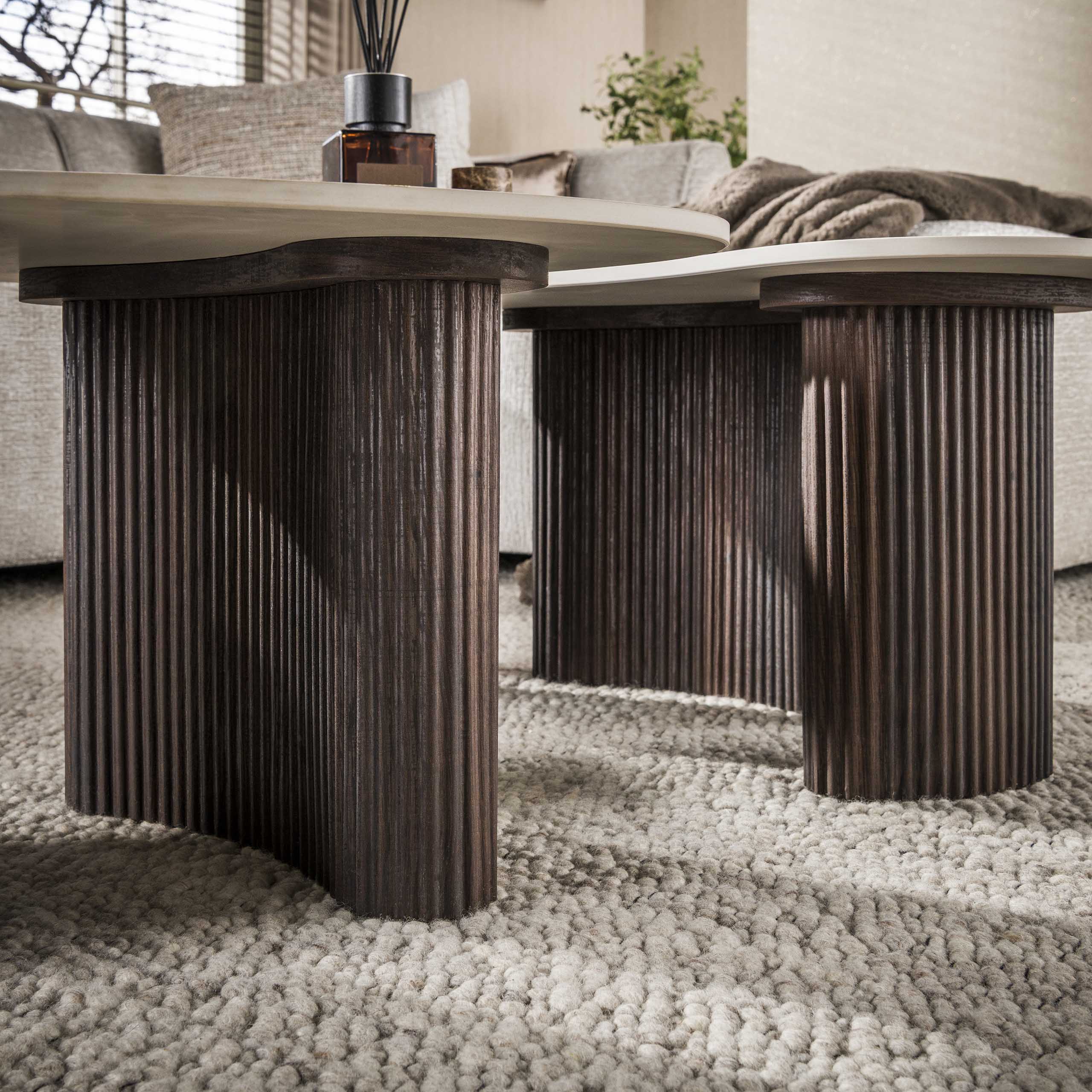 Salontafel Ceramo organisch set/2