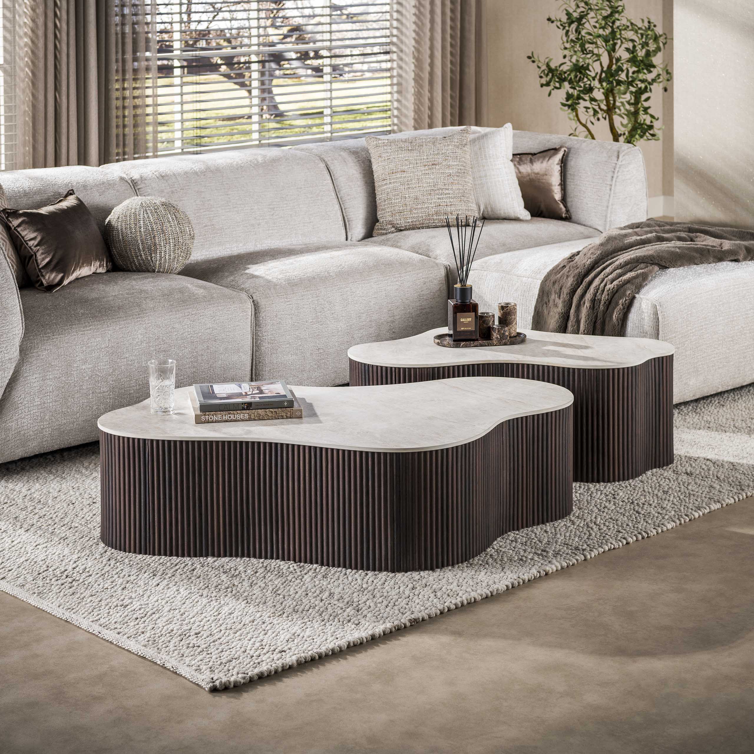 Salontafel Ceramo grande set/2