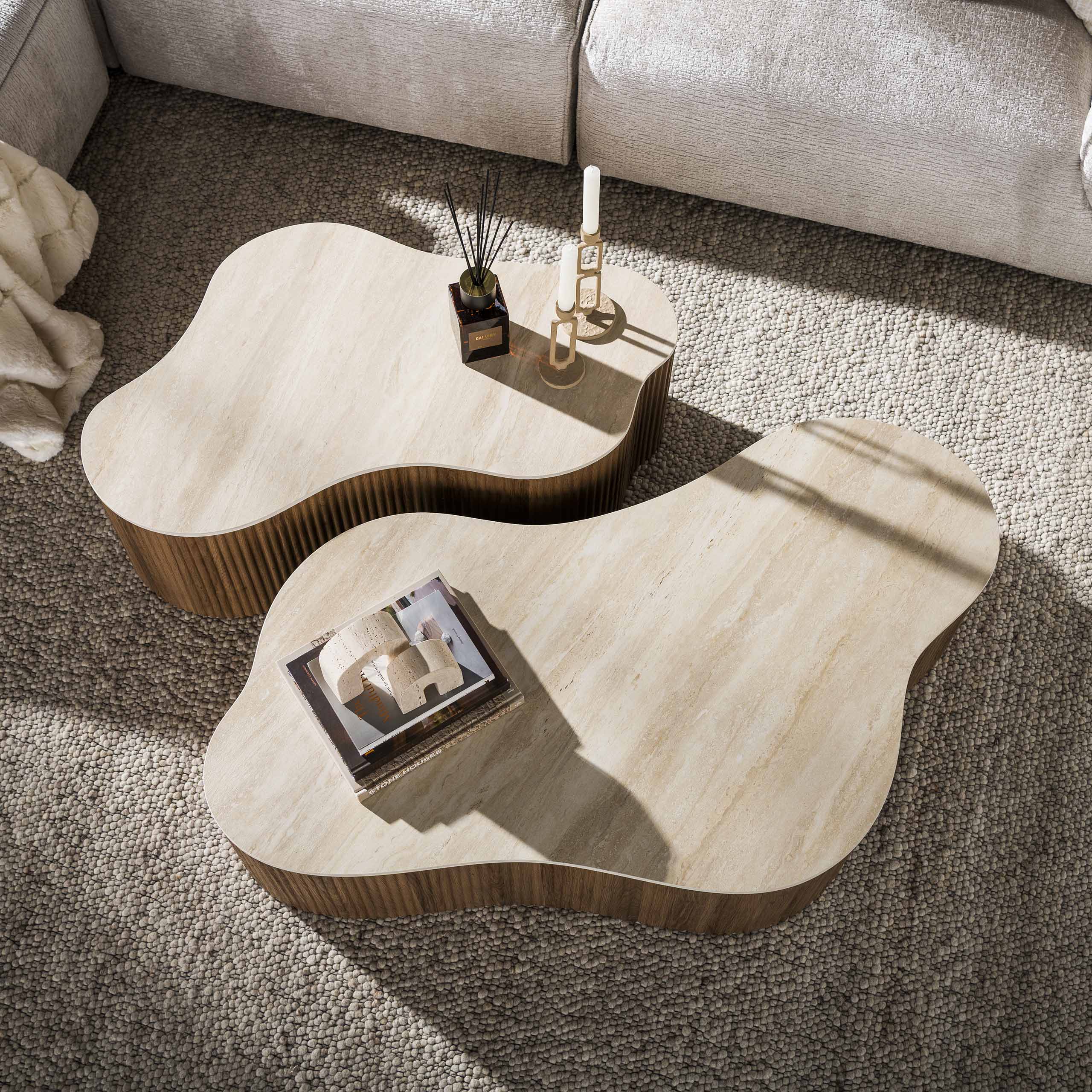 Couchtisch Ceramo grande 2er-Set