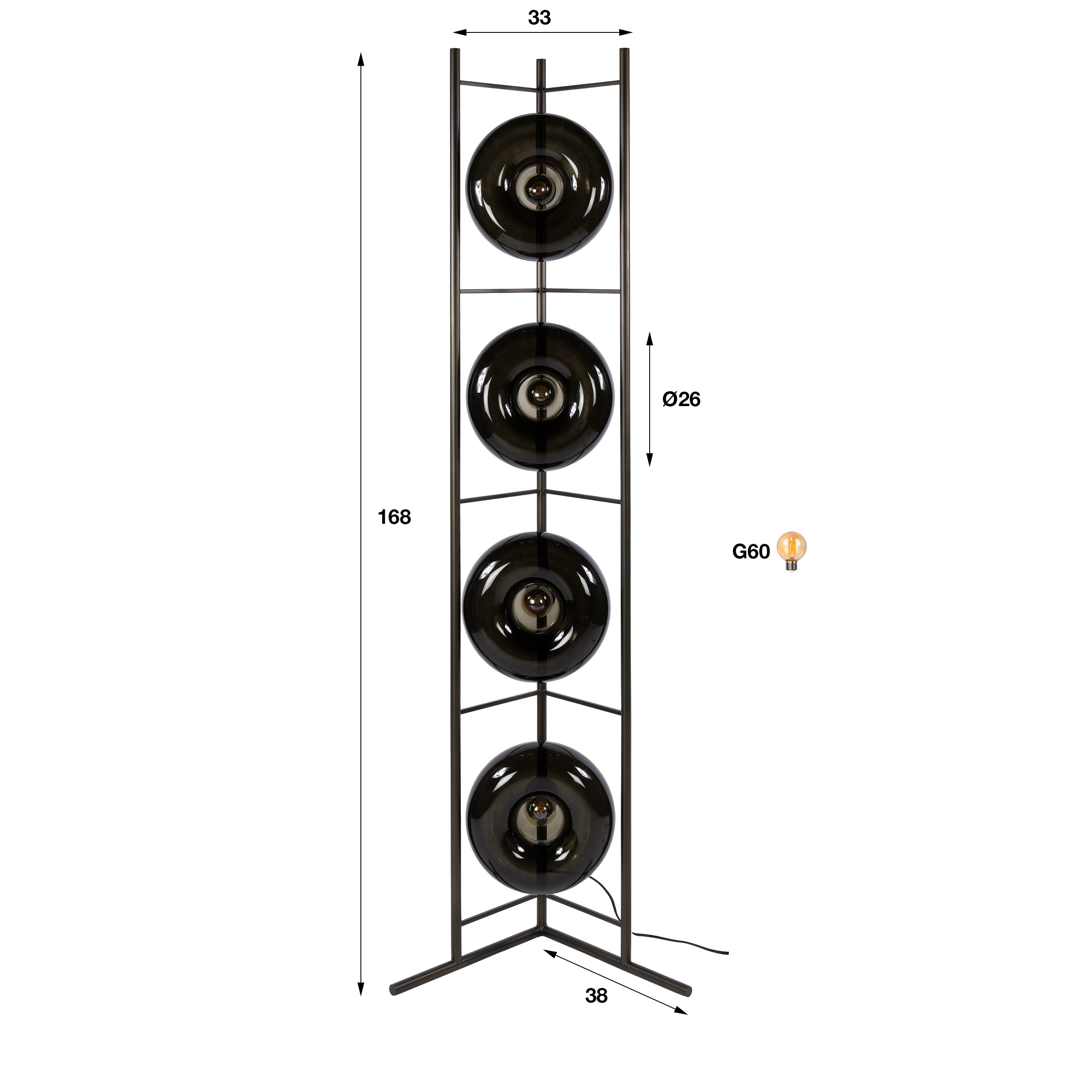 Stehlampe Soll 4L