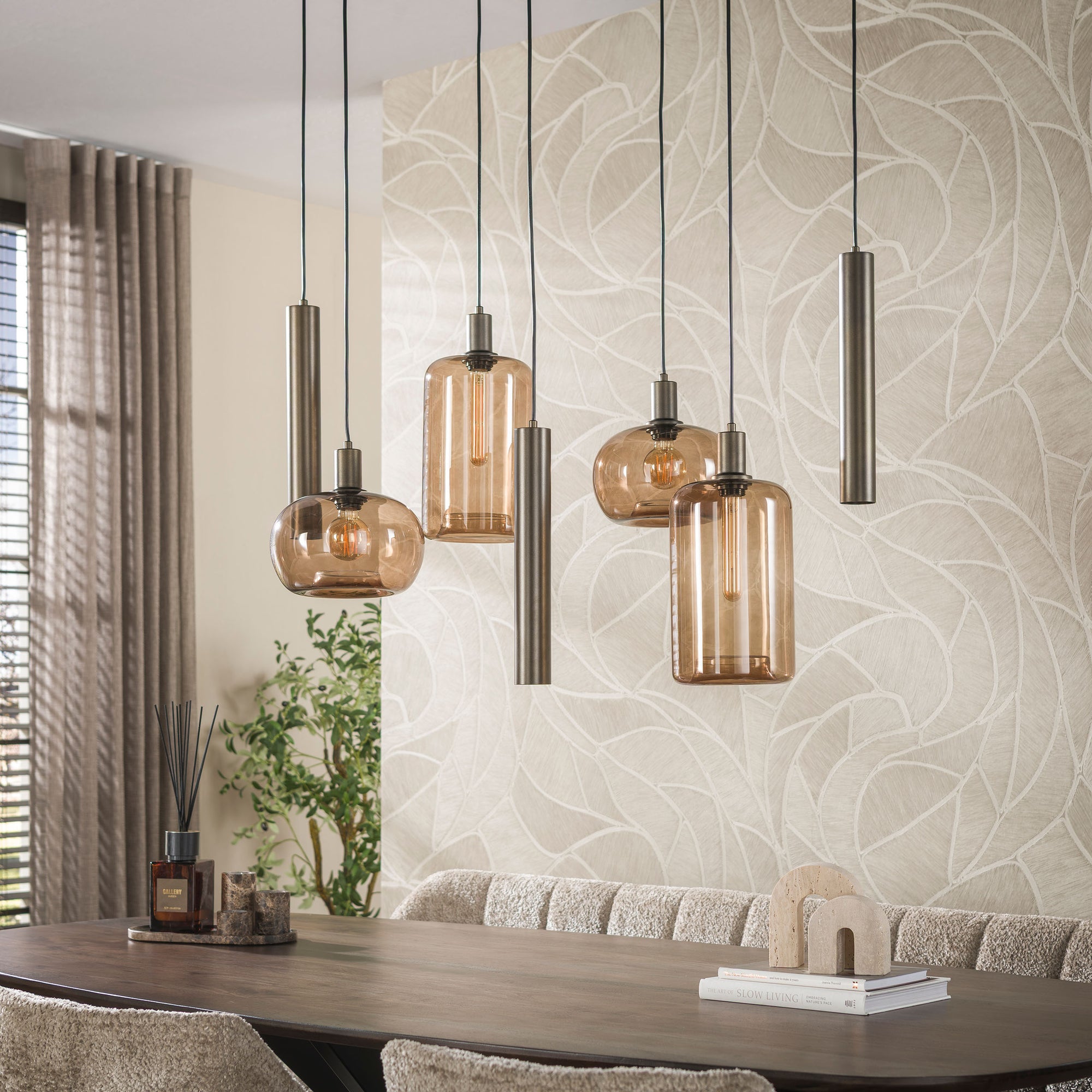 Pendant Lamp Serene 4+3L