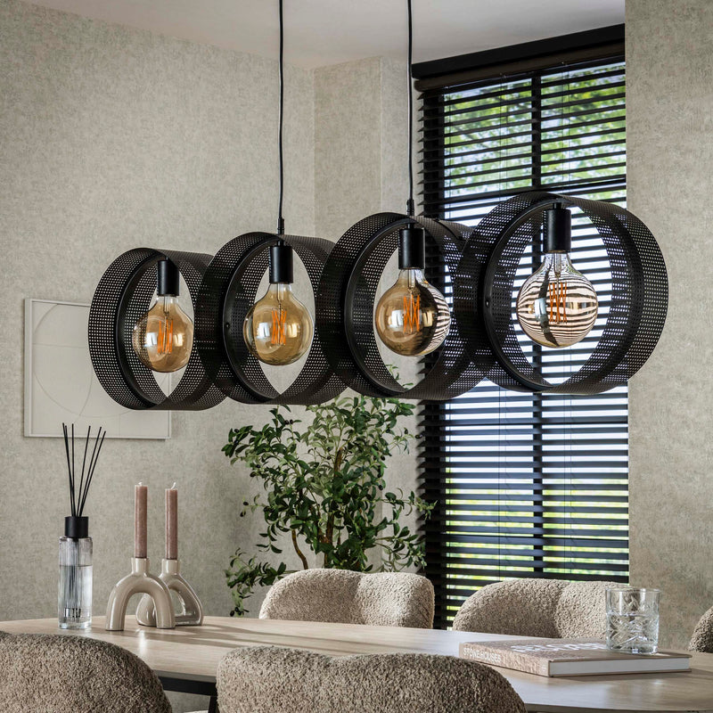 Hanglamp Ring mesh 4L
