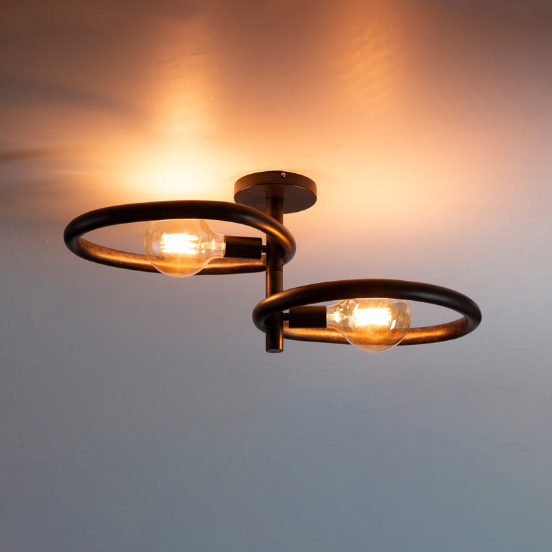 Plafondlamp Pebble 2L