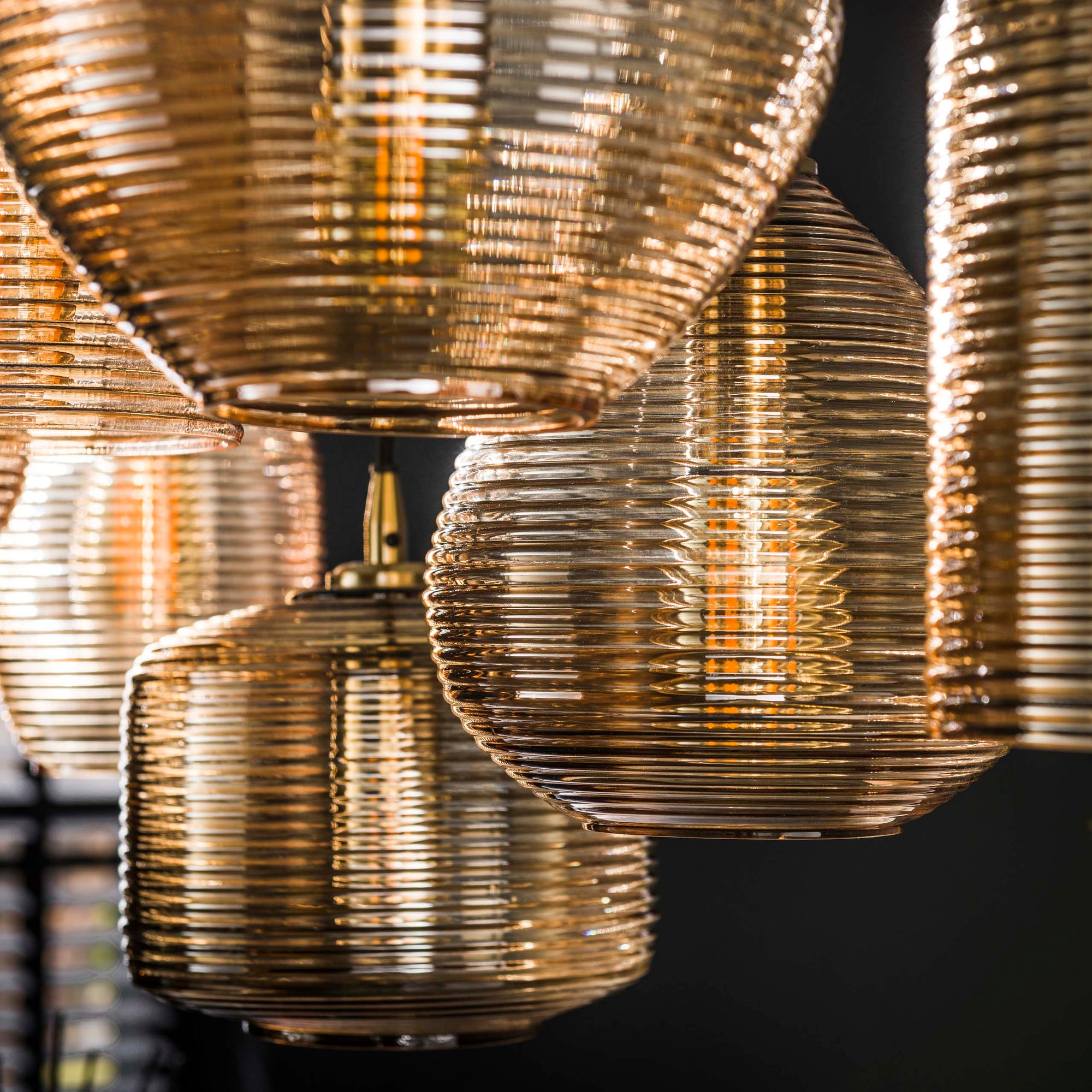 Hanglamp Stripe Horizontal 4+3L