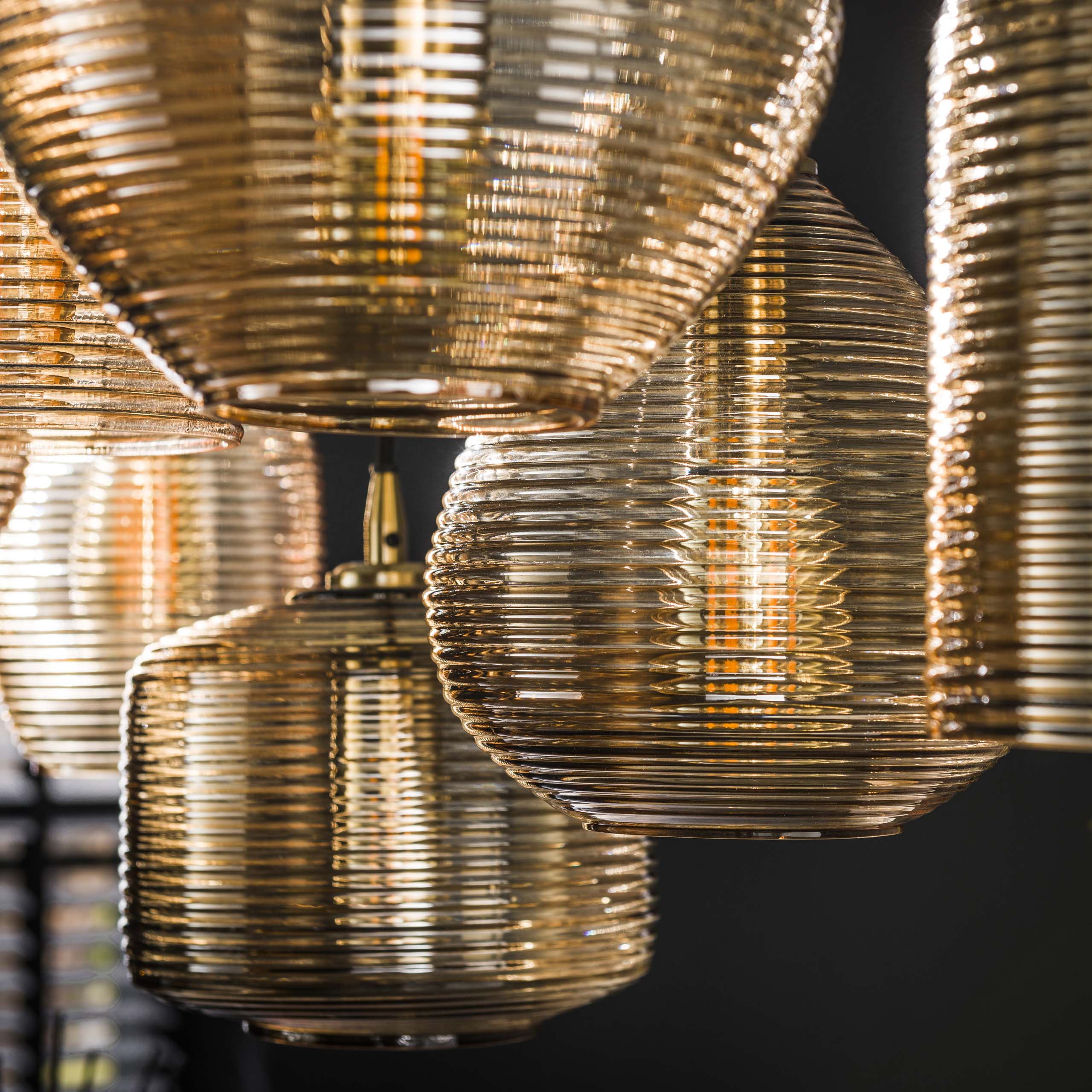 Hanglamp Stripe Horizontal 4+3L