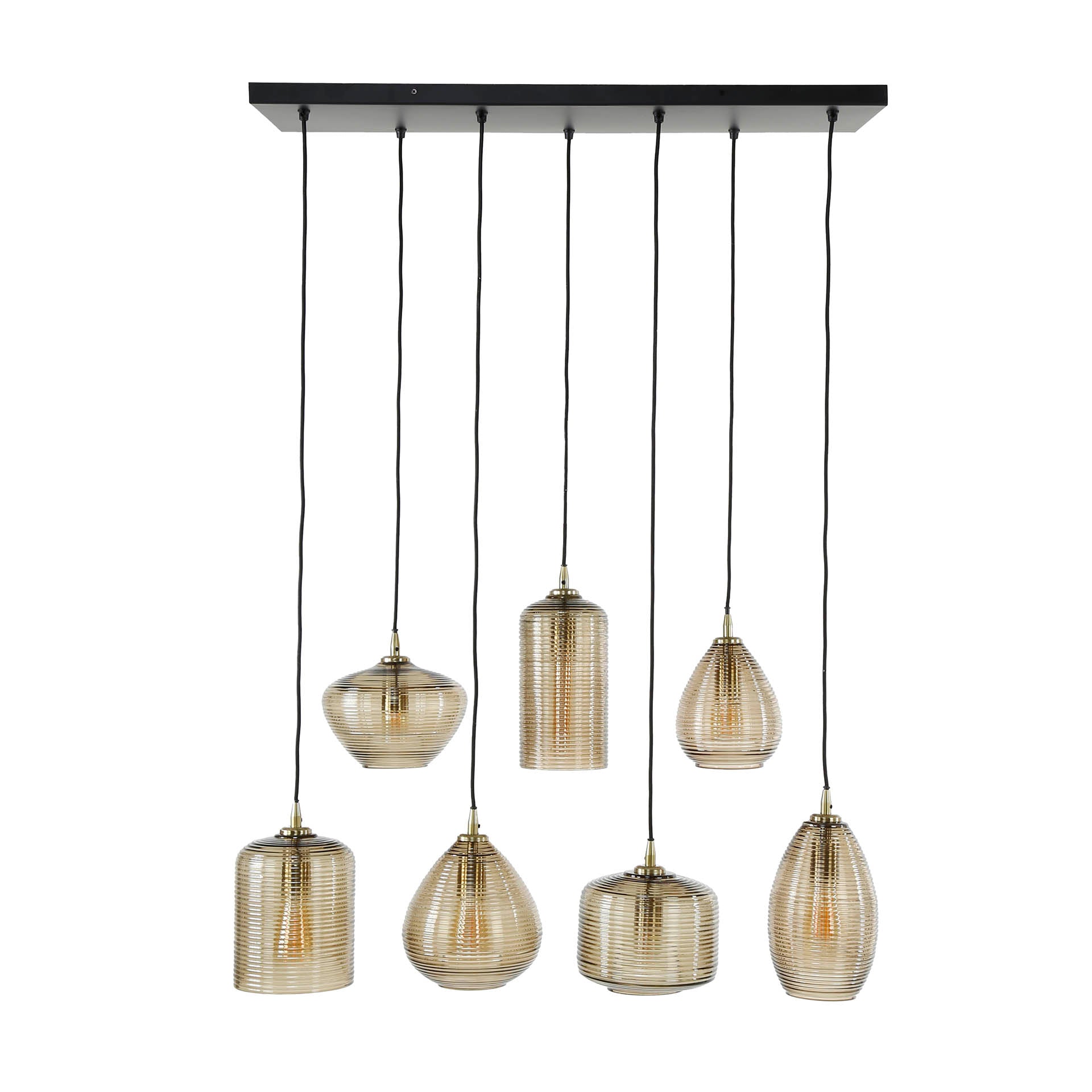 Hanglamp Stripe Horizontal 4+3L