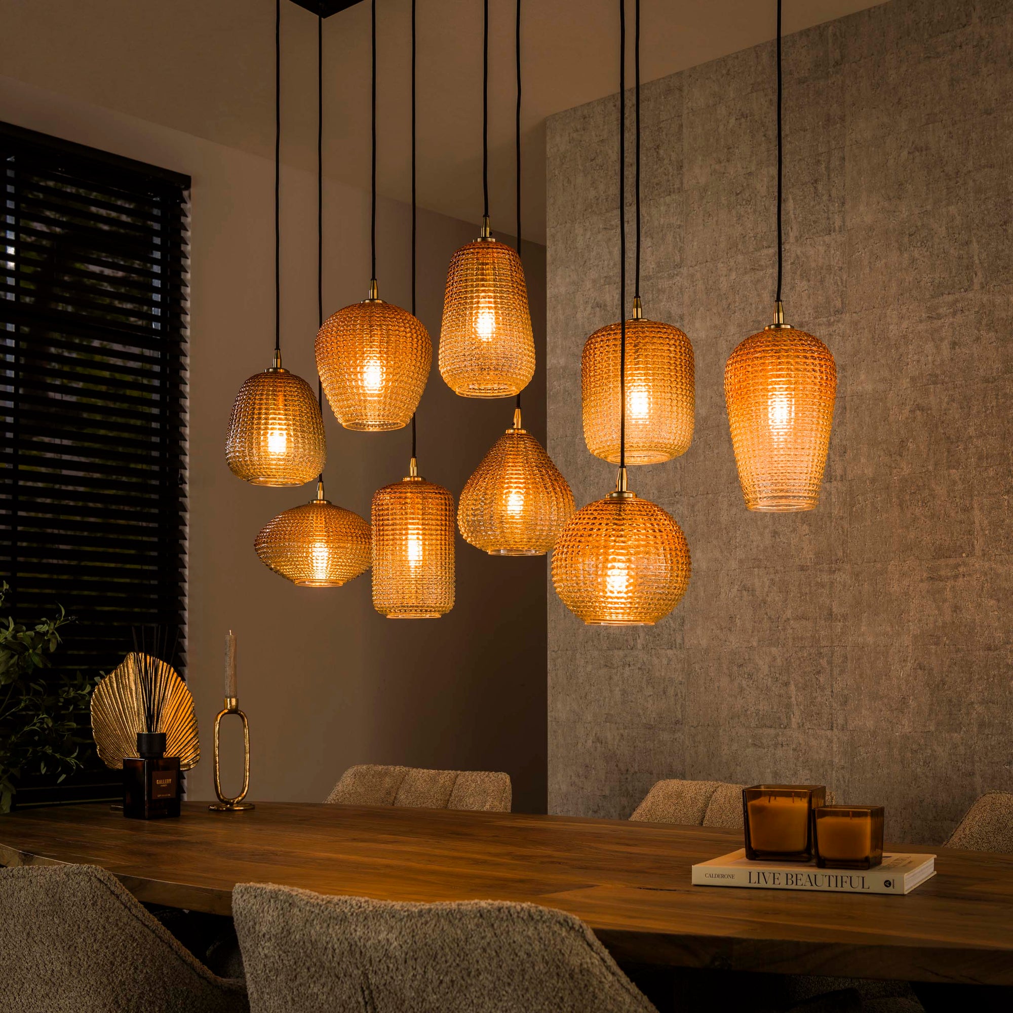 Hanglamp Dot 5+4L