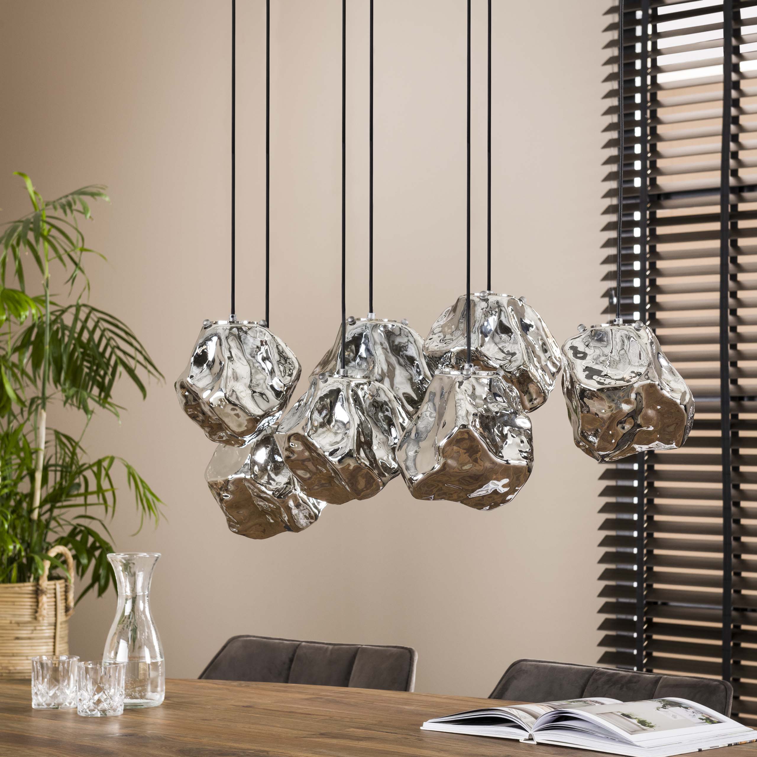 Hanglamp Rock 4+3L