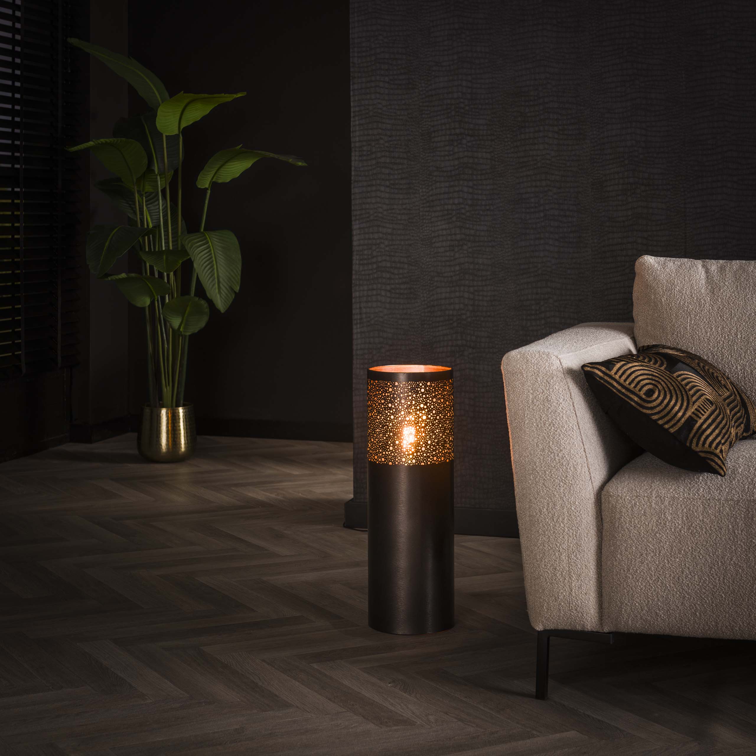 Vloerlamp Cylinder Glow 1L 60