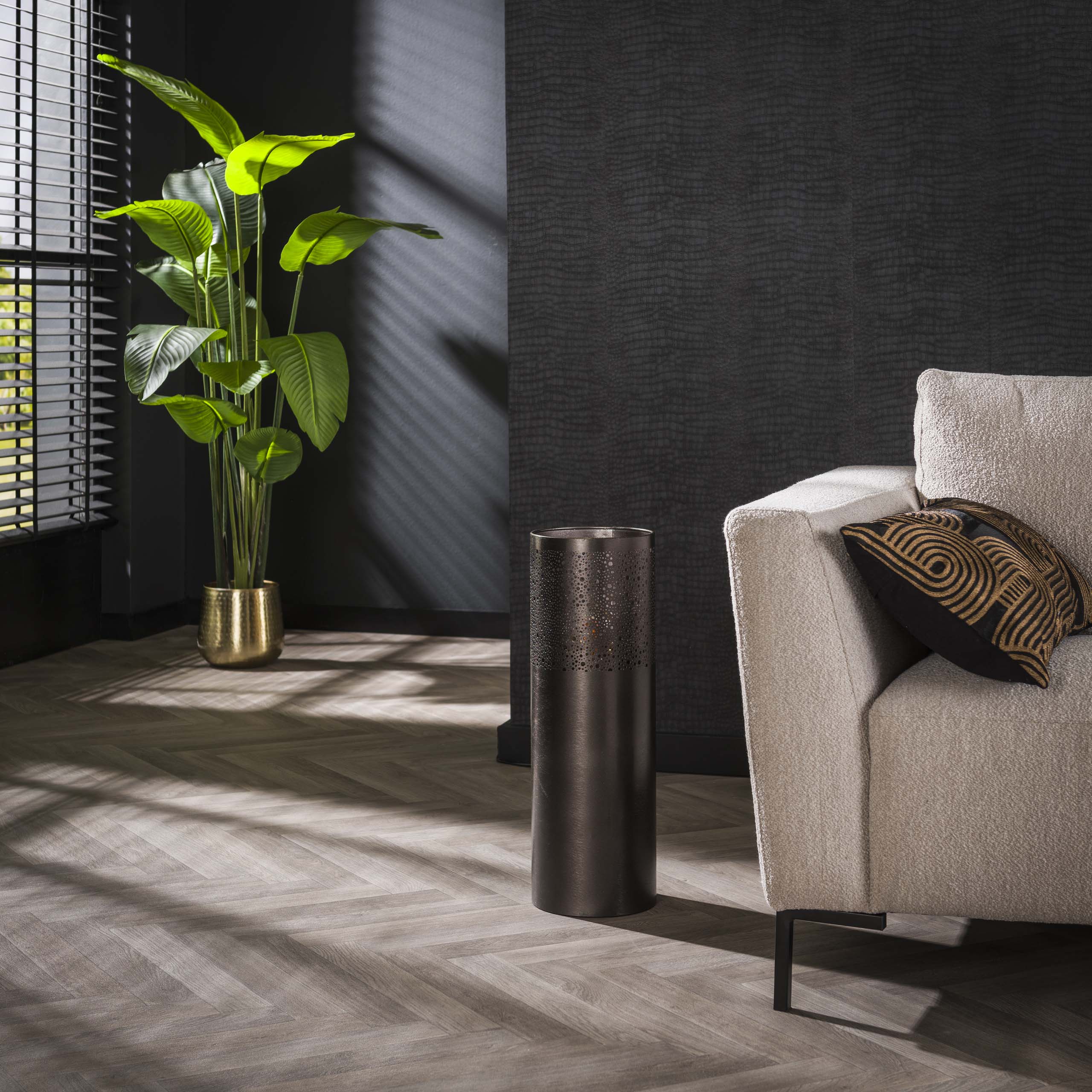 Vloerlamp Cylinder Glow 1L 60