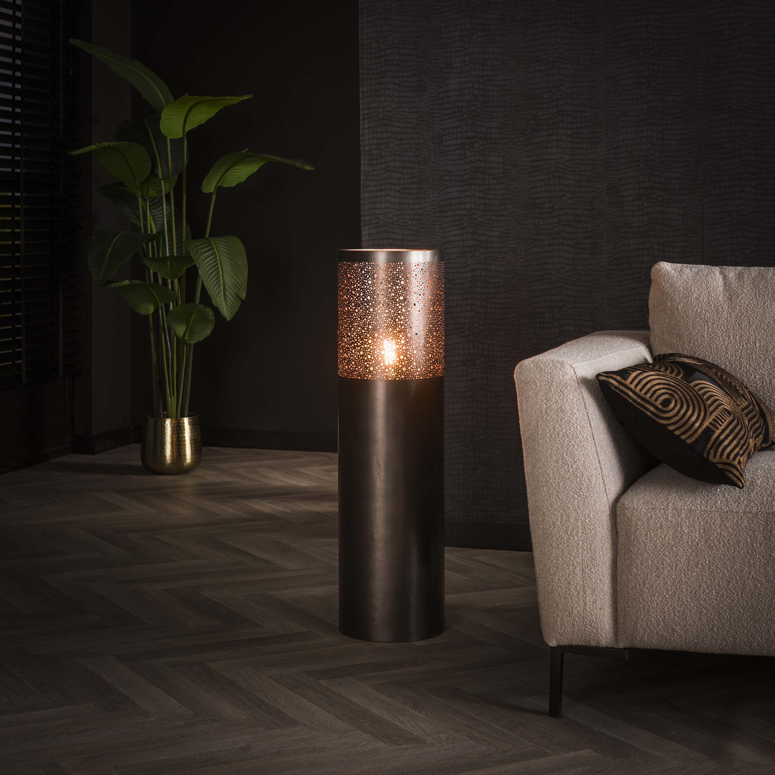Vloerlamp Cylinder Glow 1L 90
