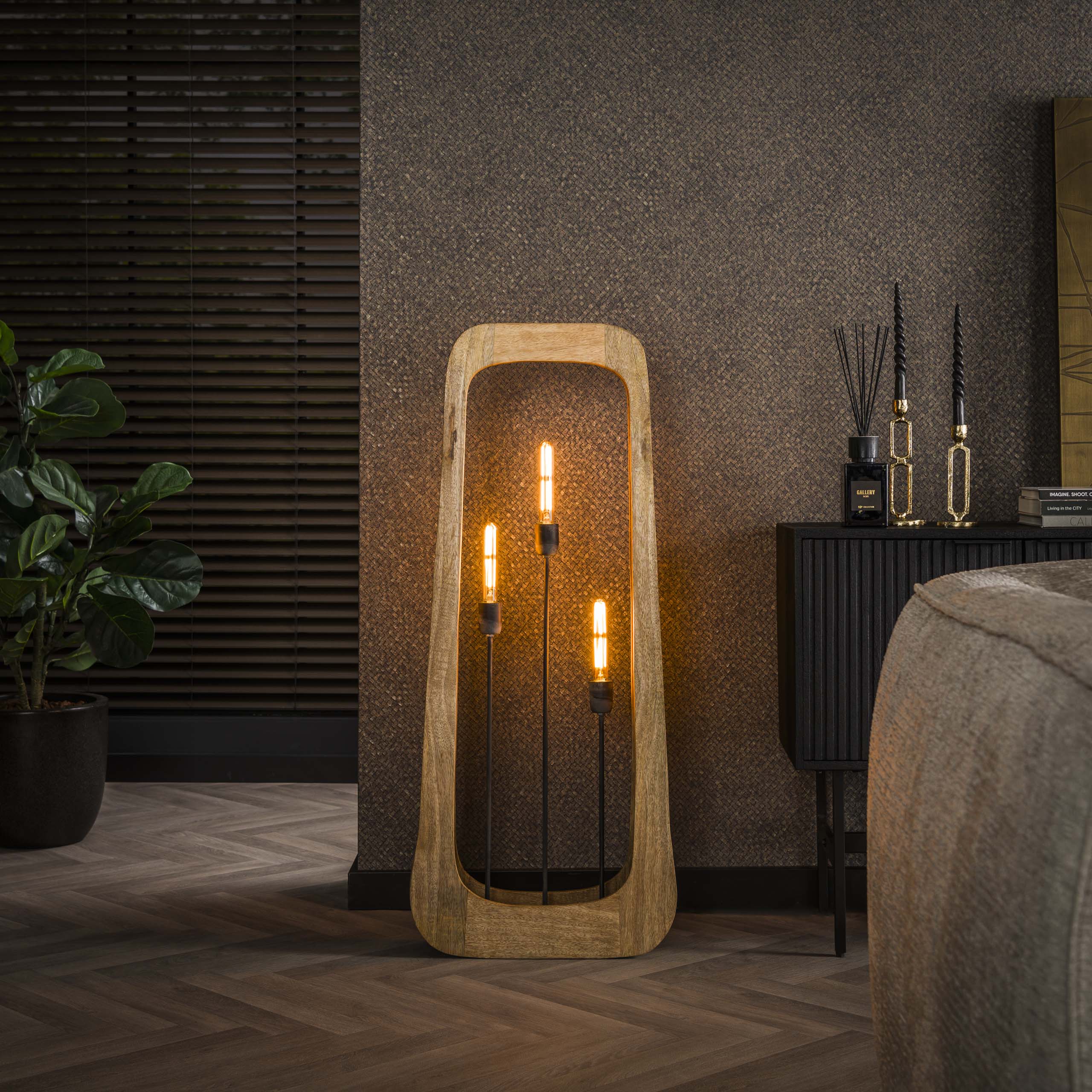 Vloerlamp Bray 3L