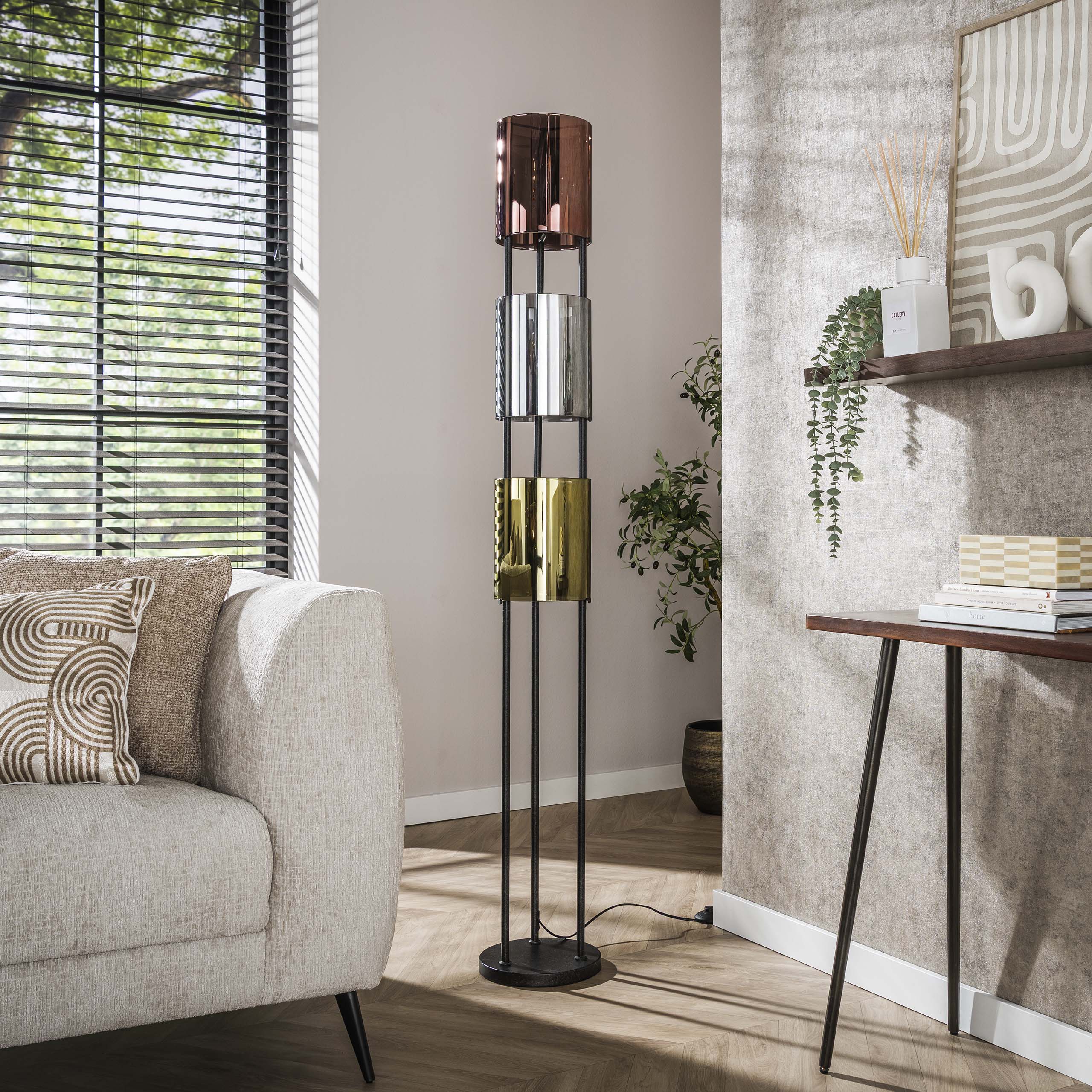 Vloerlamp Lucente Tricolore 3L