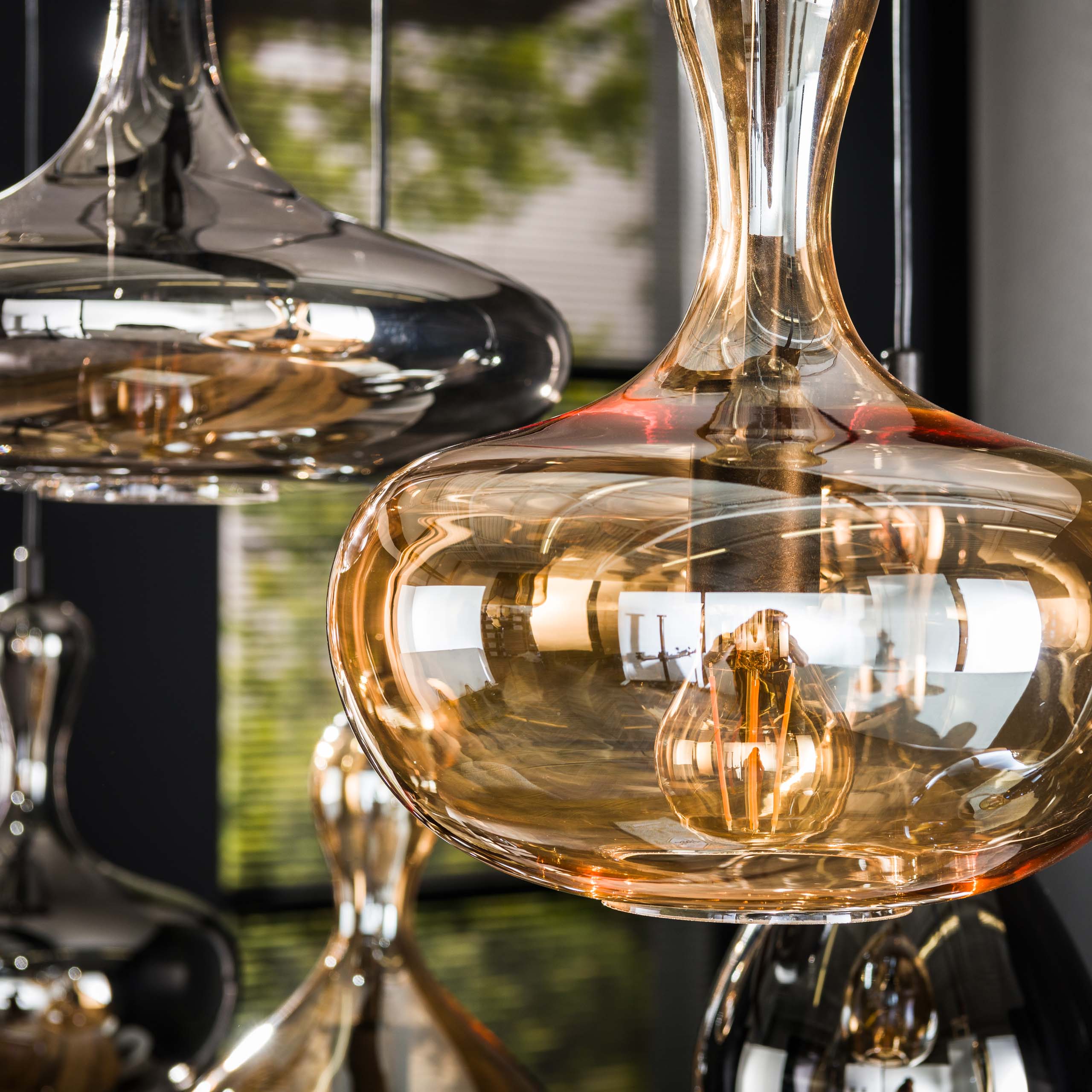 Hanglamp Karaf 4+3L