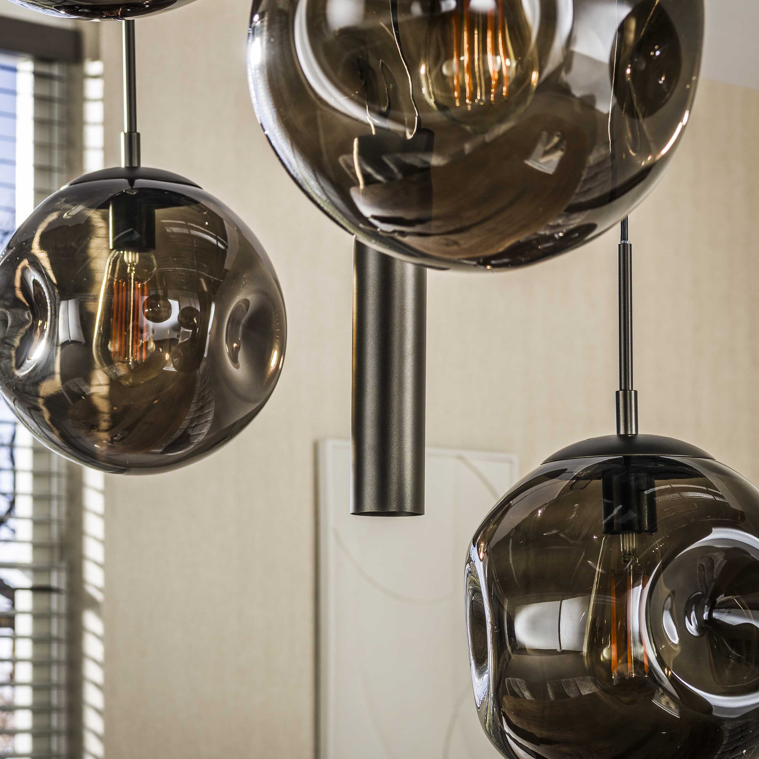 Hanglamp Stellar pendel 5+4L