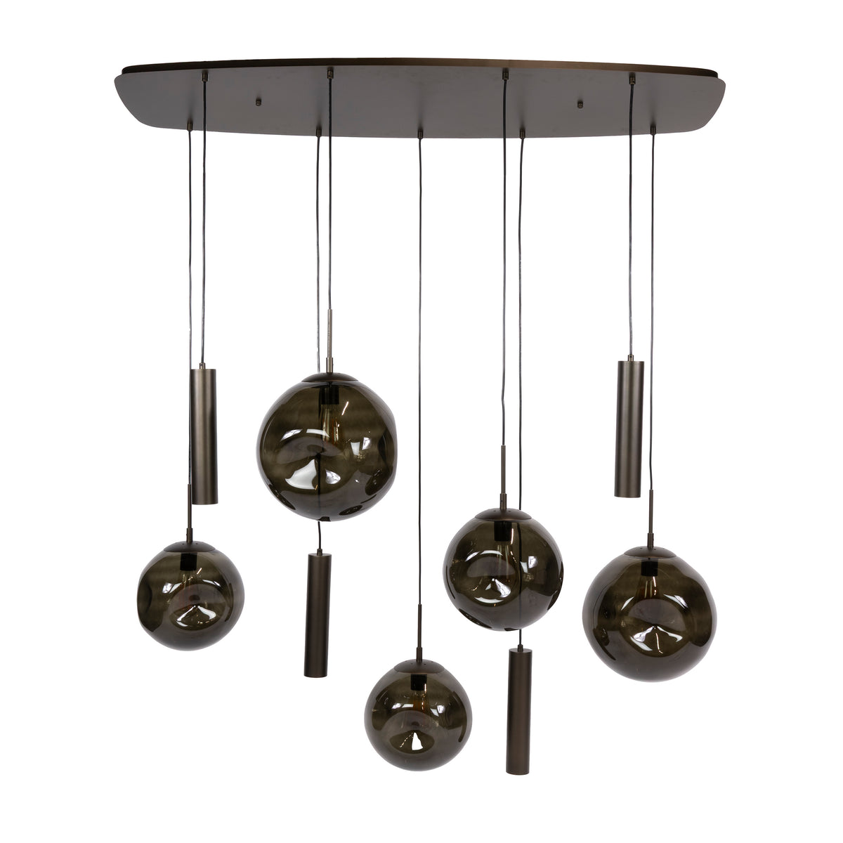 Hanglamp Stellar pendel 5+4L