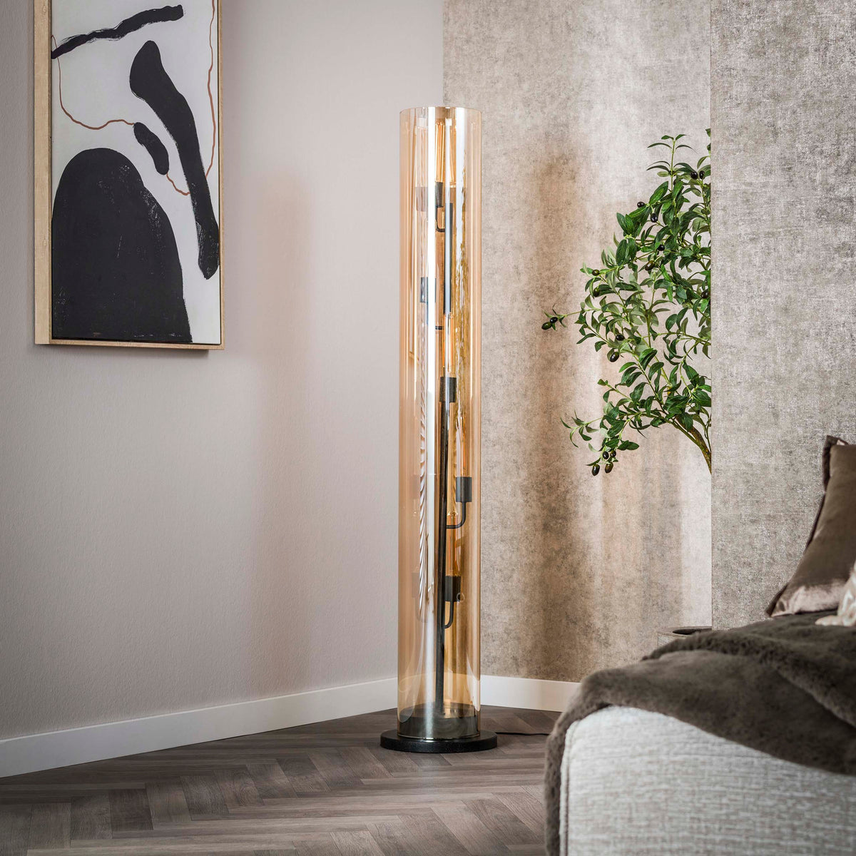 Vloerlamp Tube Glass 5L