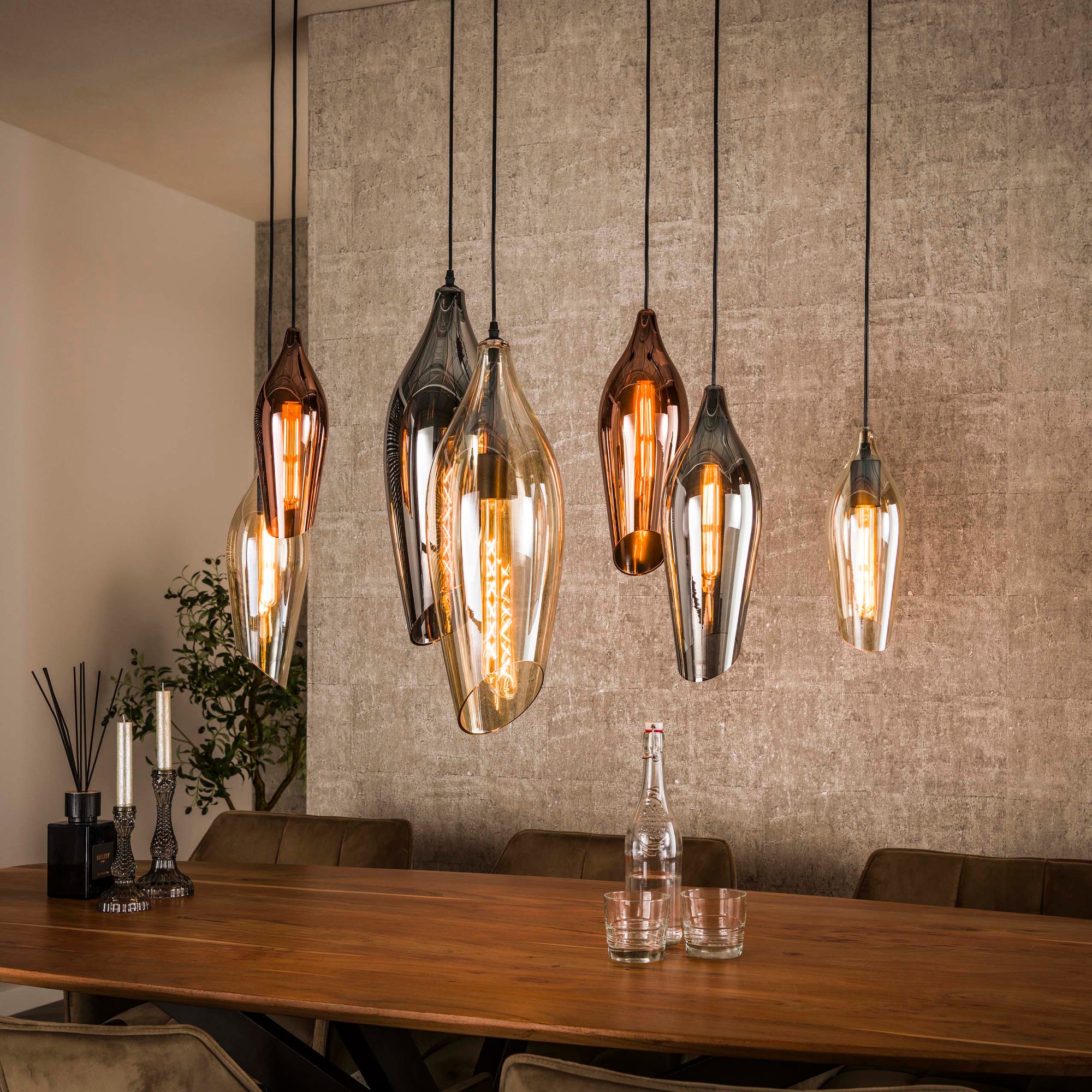 Hanglamp Cocoon 4+3L
