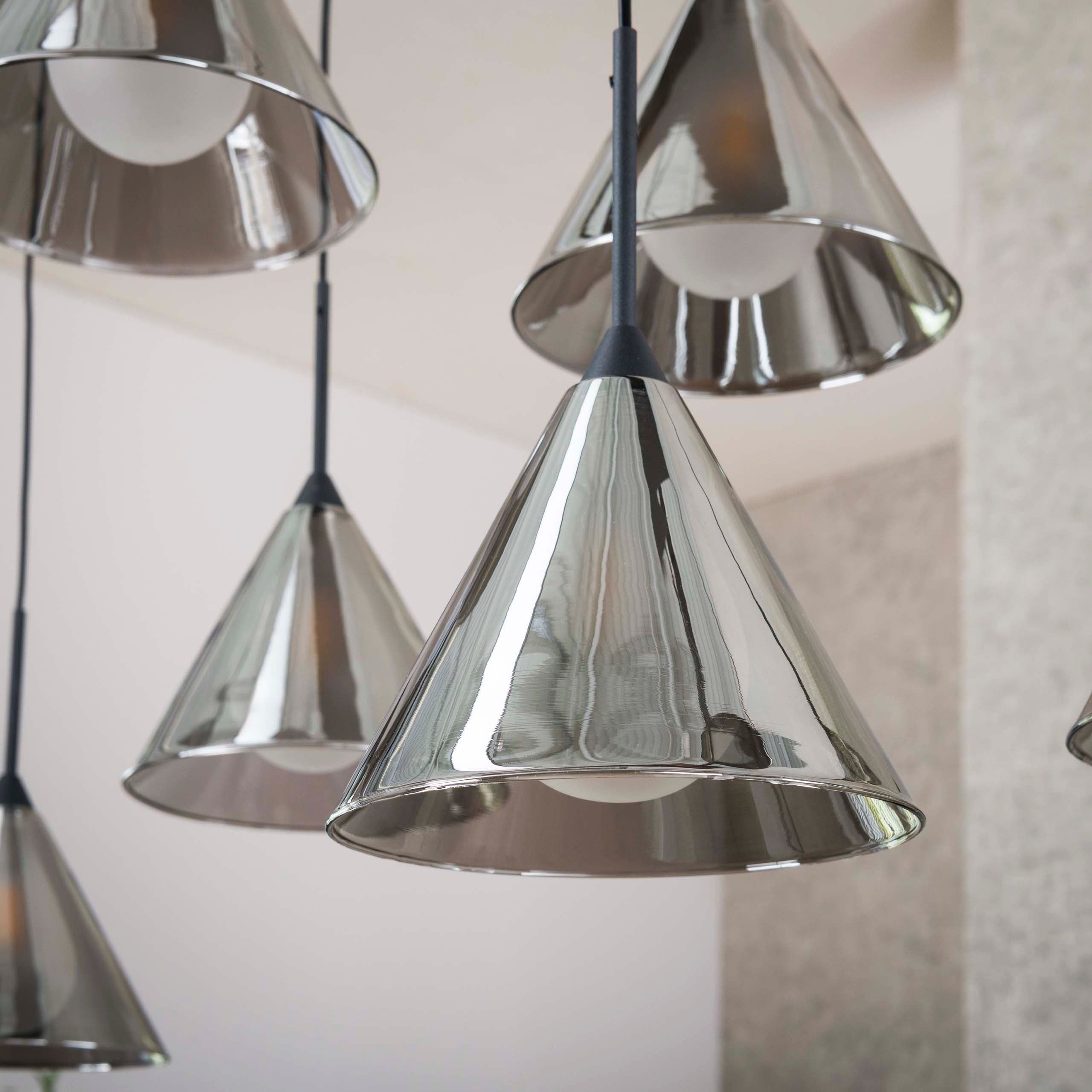 Hanglamp Conic 5+4L