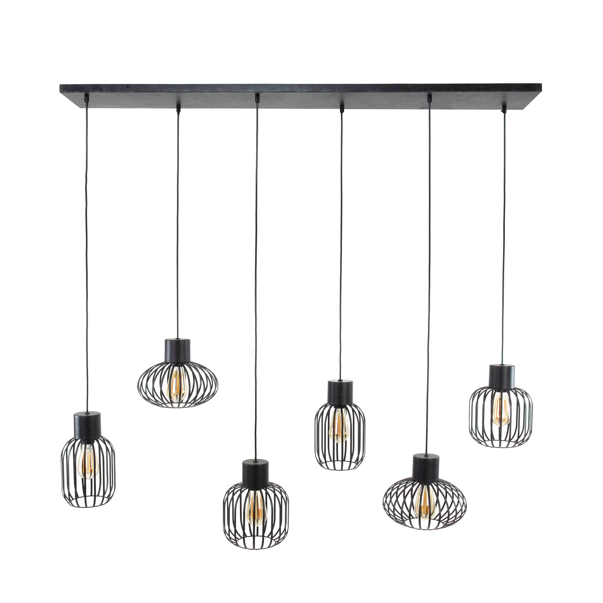 Hanglamp Mix Metal 3+3L